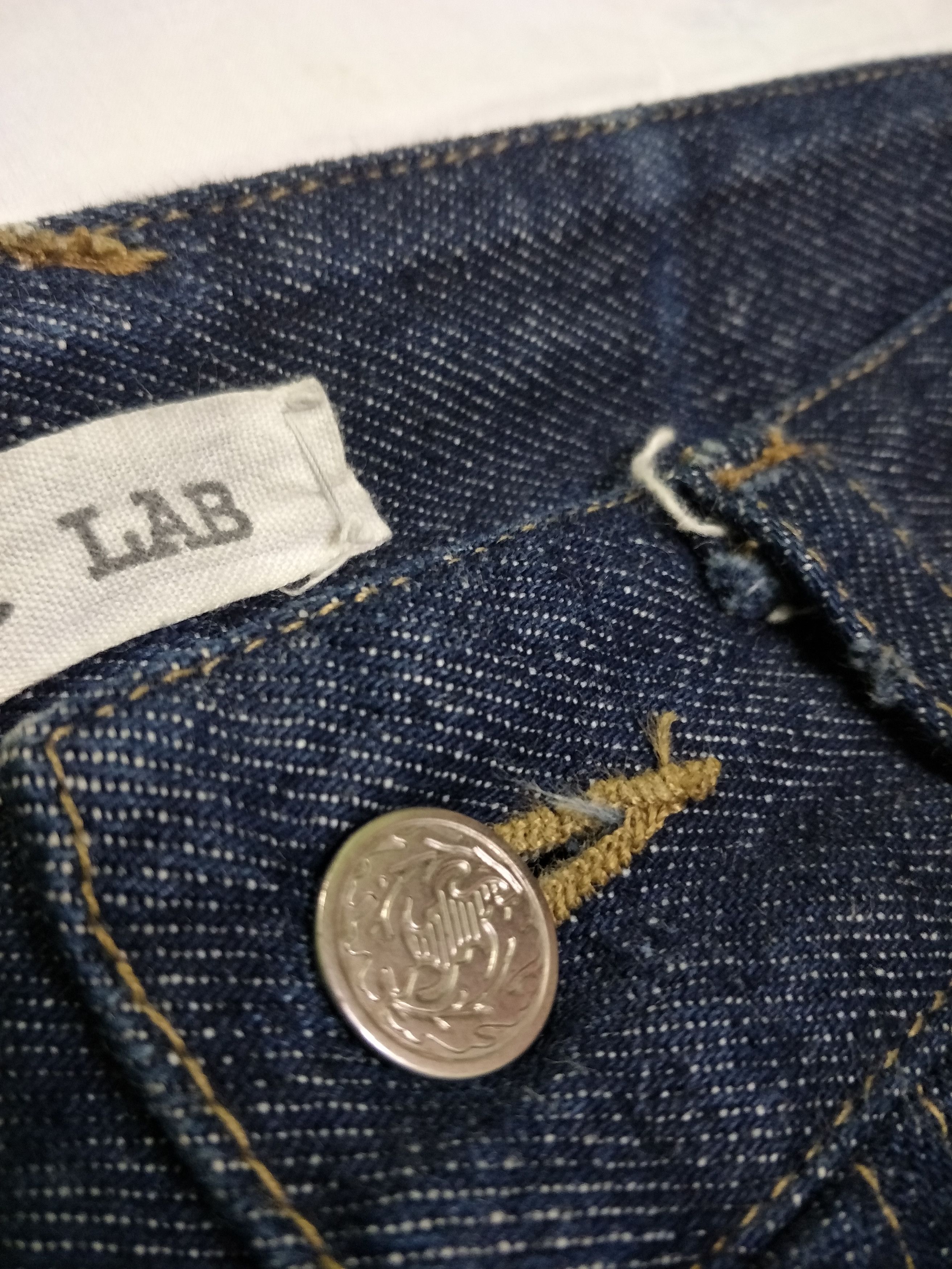 Needles Sonic Lab by Nepenthes Blue Denim Size US 34 / EU 50 - 9 Thumbnail