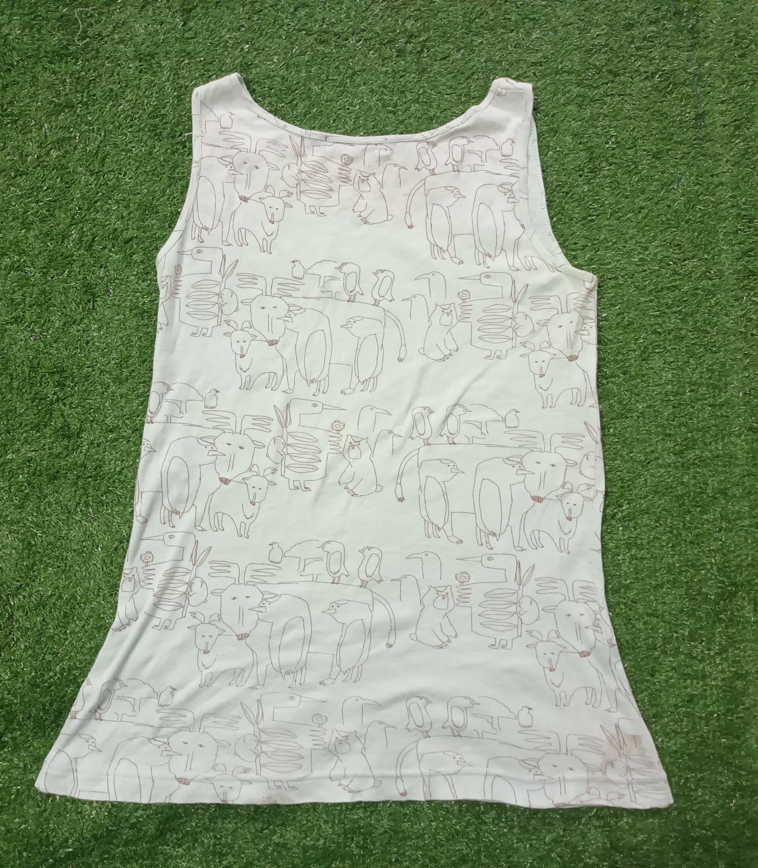 Issey Miyake × Ne-Net 🔥 ISSEY MIYAKE NE NET FULL PRINT SINGLET🔥 Size US XS / EU 42 / 0 - 2 Thumbnail