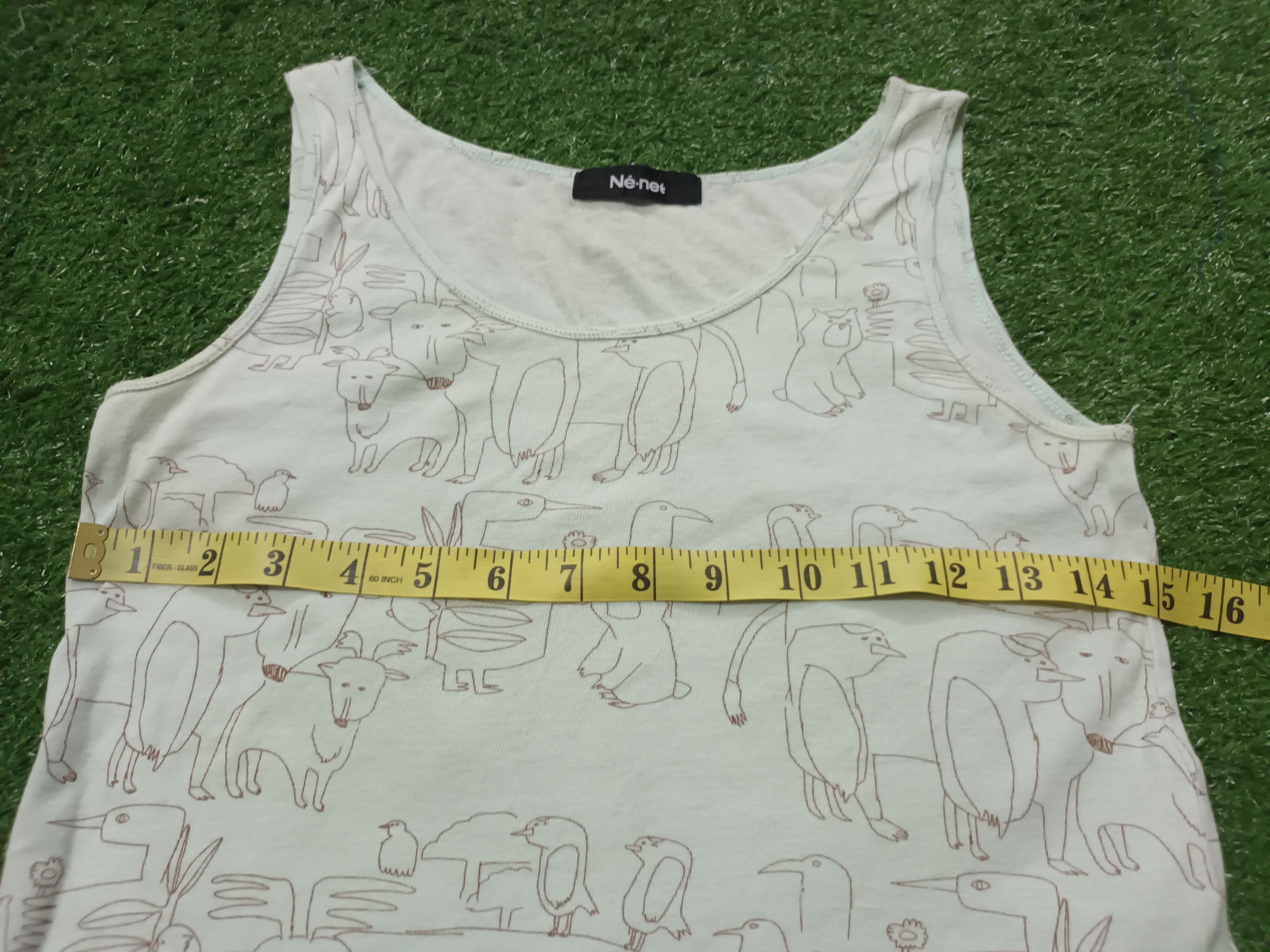Issey Miyake × Ne-Net 🔥 ISSEY MIYAKE NE NET FULL PRINT SINGLET🔥 Size US XS / EU 42 / 0 - 6 Thumbnail