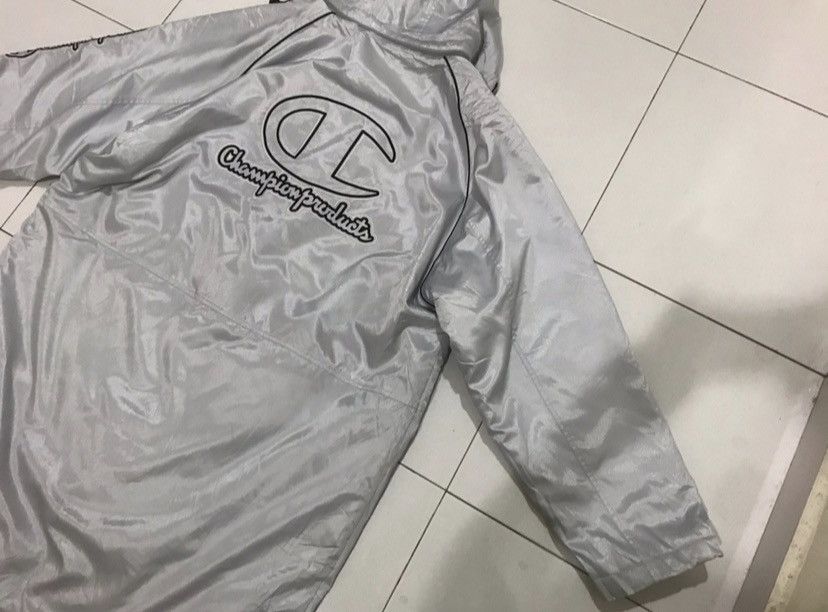 Champion 🔥Vintage🔥 90’s Champion Long Trench Training Jacket Size US XL / EU 56 / 4 - 4 Thumbnail