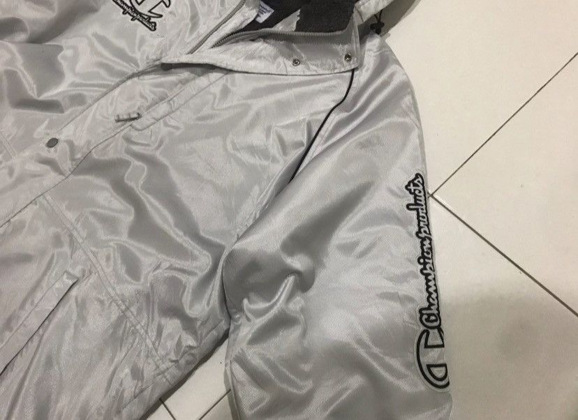 Champion 🔥Vintage🔥 90’s Champion Long Trench Training Jacket Size US XL / EU 56 / 4 - 8 Thumbnail