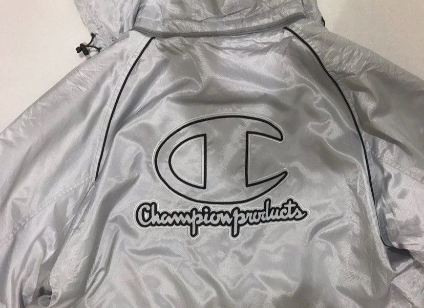 Champion 🔥Vintage🔥 90’s Champion Long Trench Training Jacket Size US XL / EU 56 / 4 - 5 Thumbnail