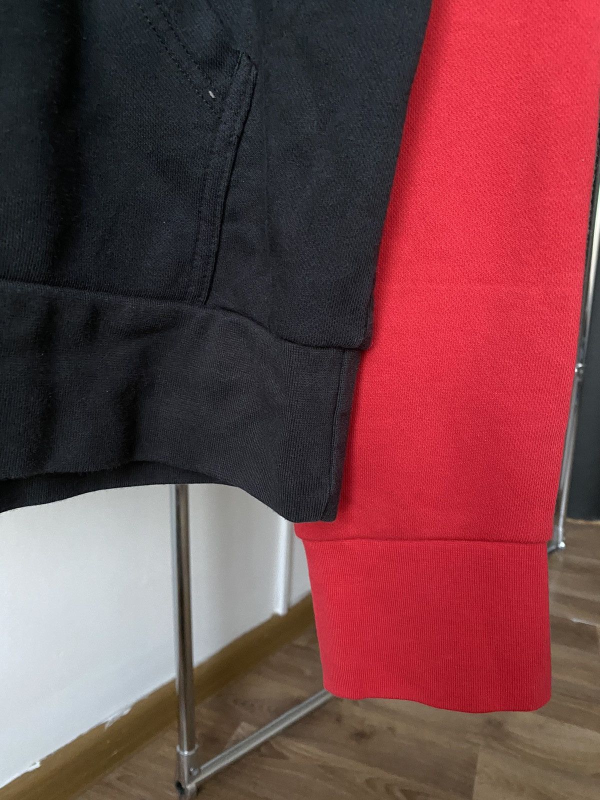 Nike × Vintage Y2K Nike Manchester United Central Logo Black/Red Hoodie Size US XL / EU 56 / 4 - 3 Thumbnail
