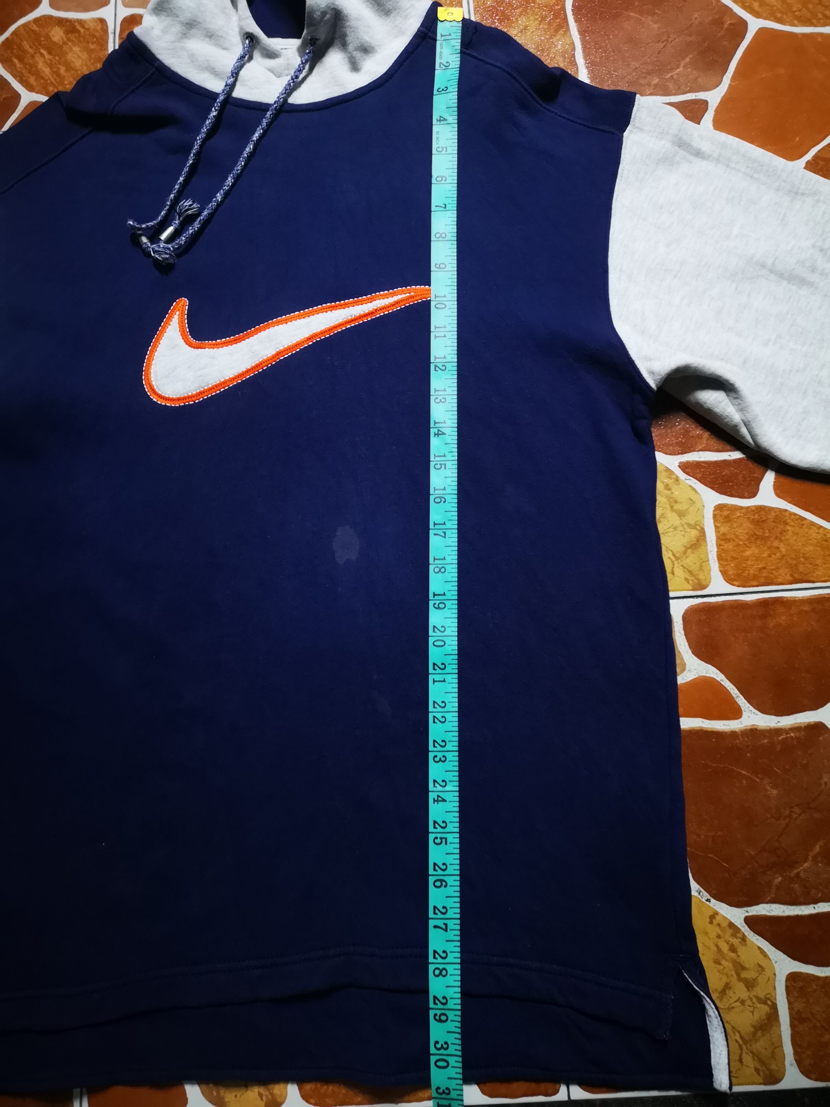 Nike × Vintage Vintage Nike swoosh Hoodie Big logo Size US M / EU 48-50 / 2 - 12 Thumbnail