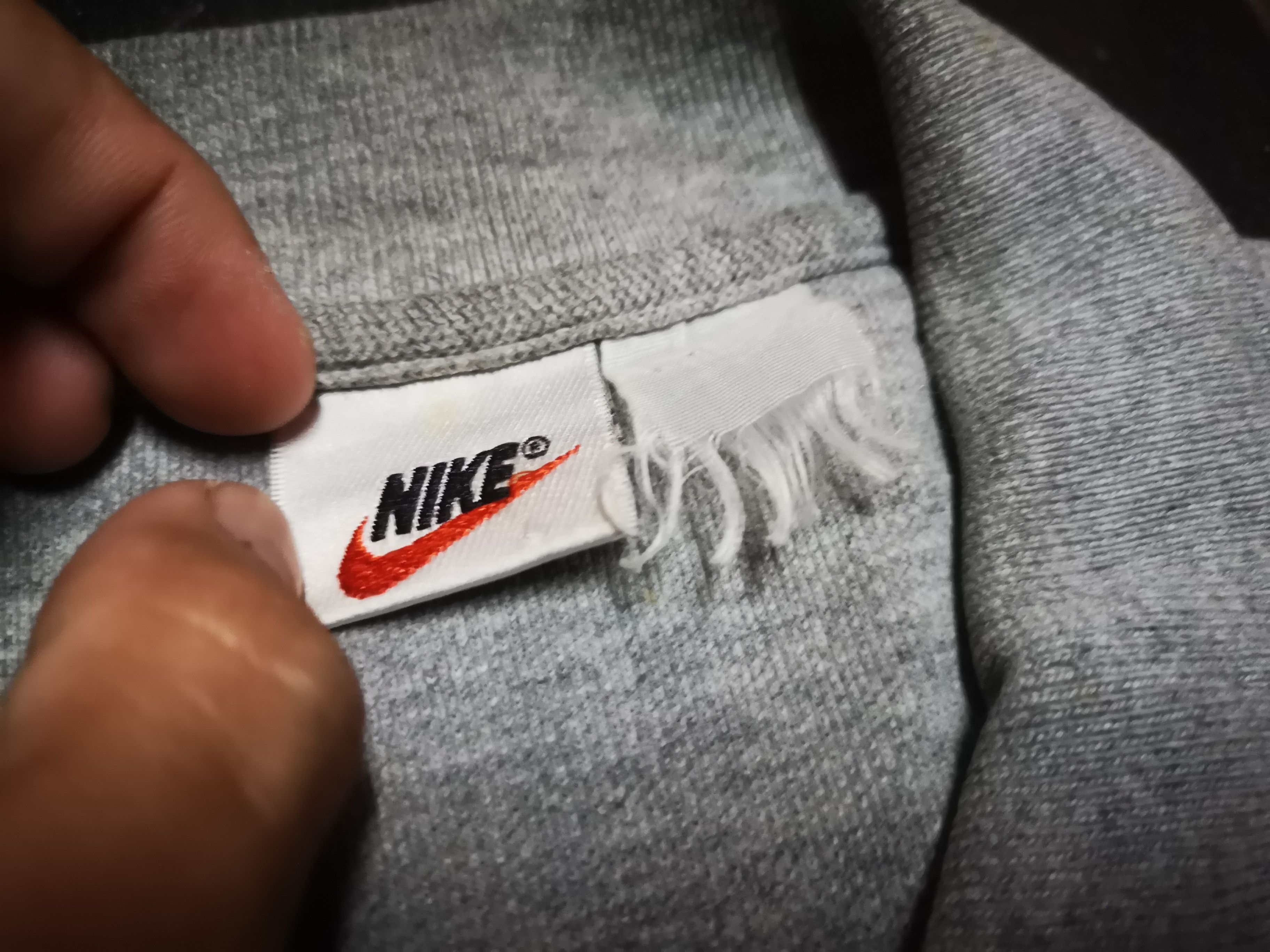 Nike Vintage Polo Nike (gray) Size US M / EU 48-50 / 2 - 7 Thumbnail