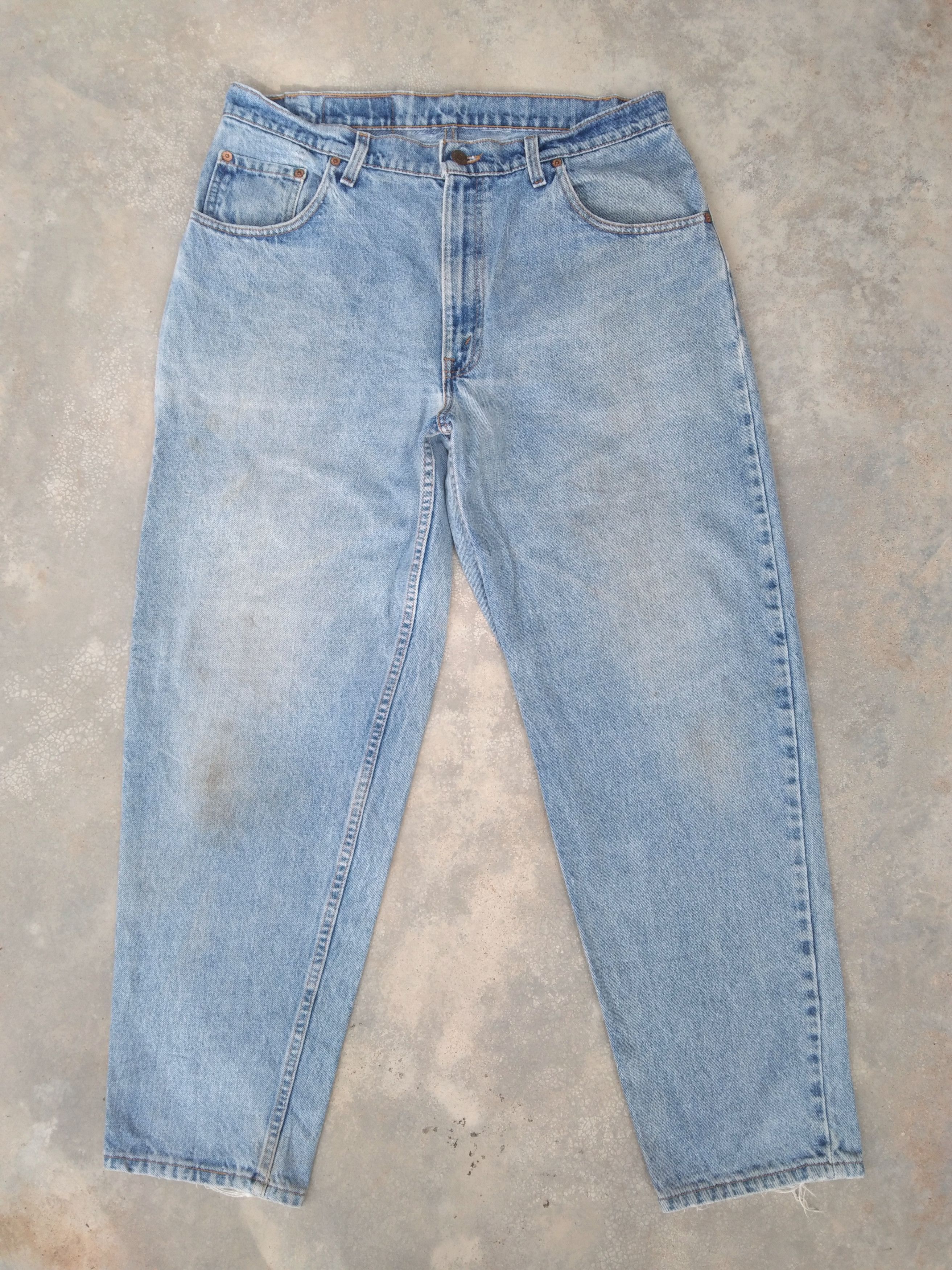 Vintage Levi's Jeans 560 Made In USA Faded Blue Denim 36x30