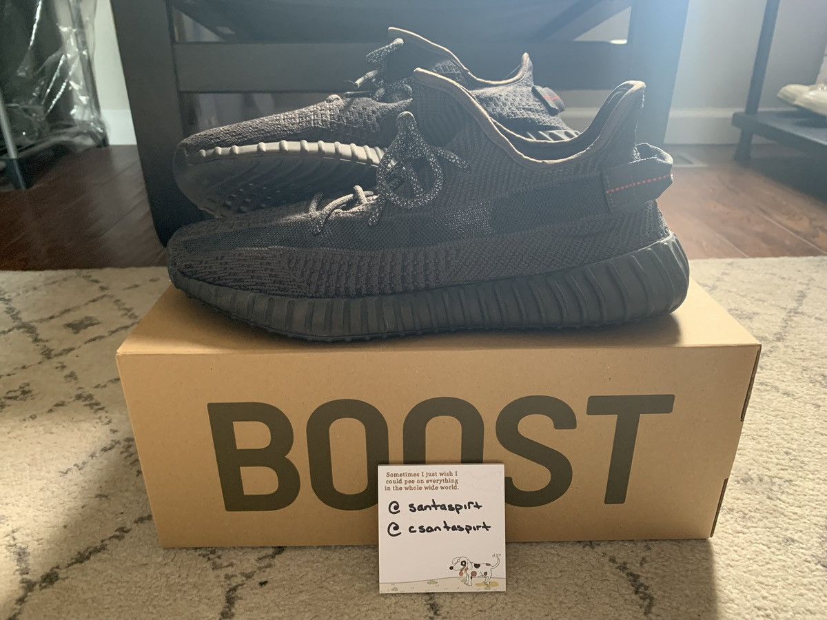 Adidas Yeezy Boost 350 V2 black non-reflective