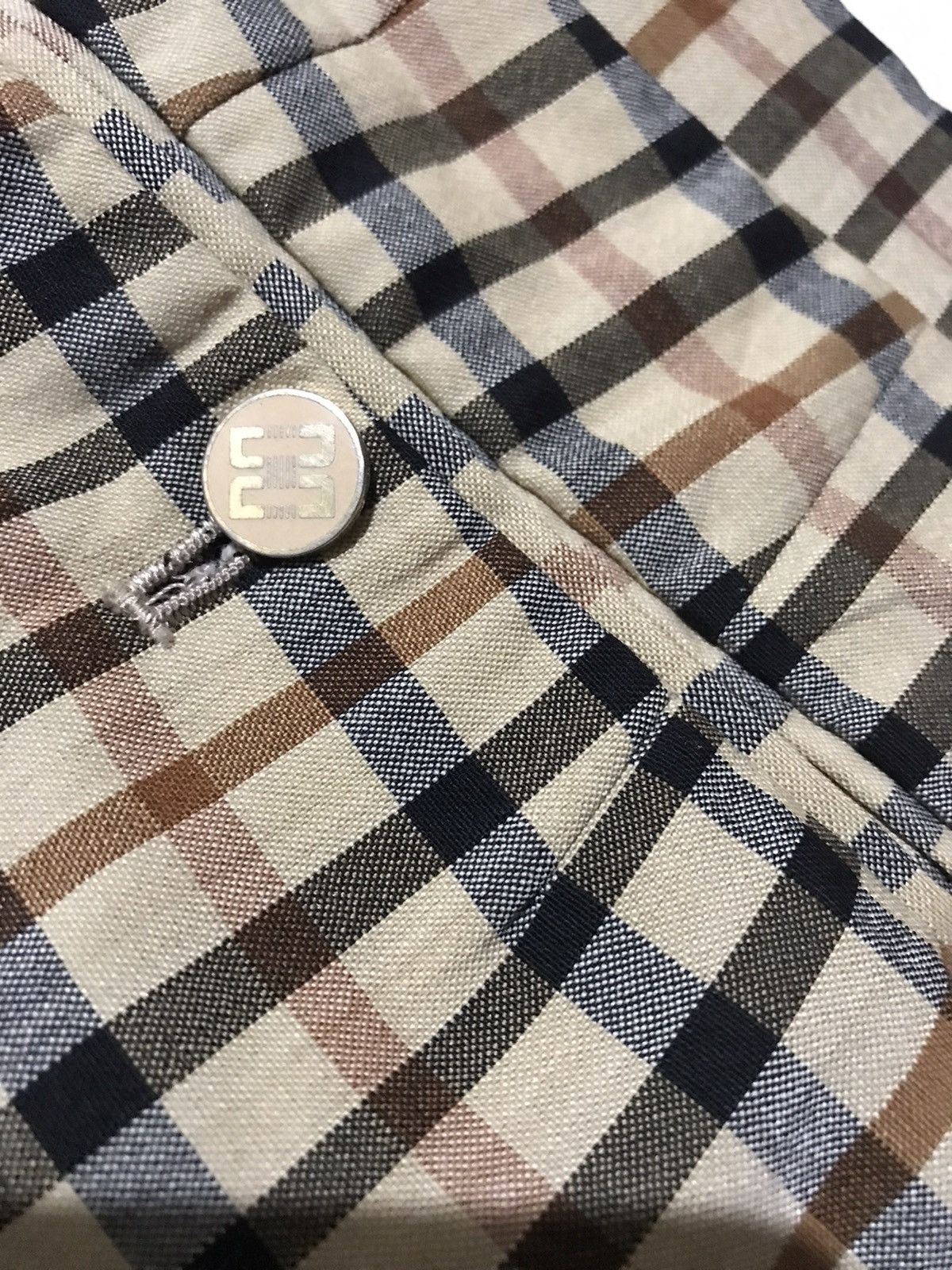 DAKS 💥Vintage 80s Daks England Classic Nova check Pant Size US 32 / EU 48 - 6 Thumbnail