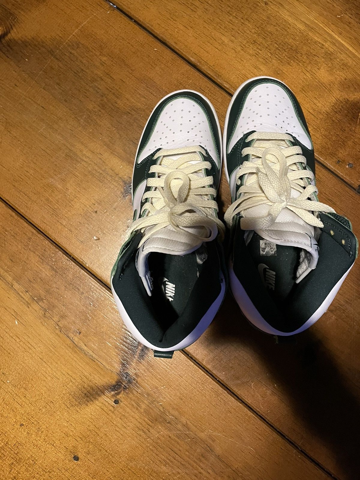 Nike Nike Dunk Hi Spartan Green Size US 9.5 / EU 42-43 - 6 Thumbnail