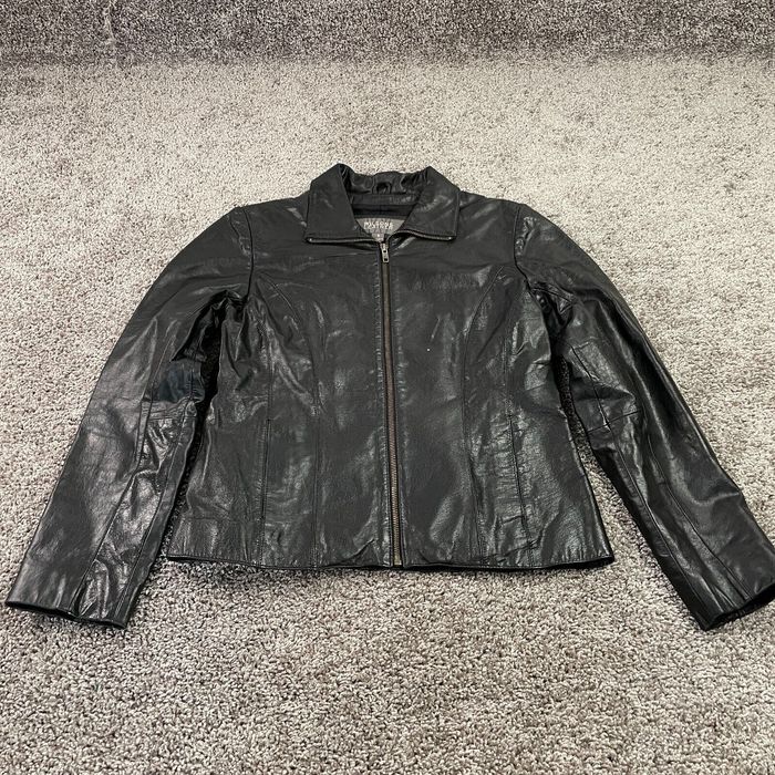 Veste Femme Papaya Taille S - Fausse Cuir Avec Capuche, Fermeture Complète, Couleur Tan, état Impeccable