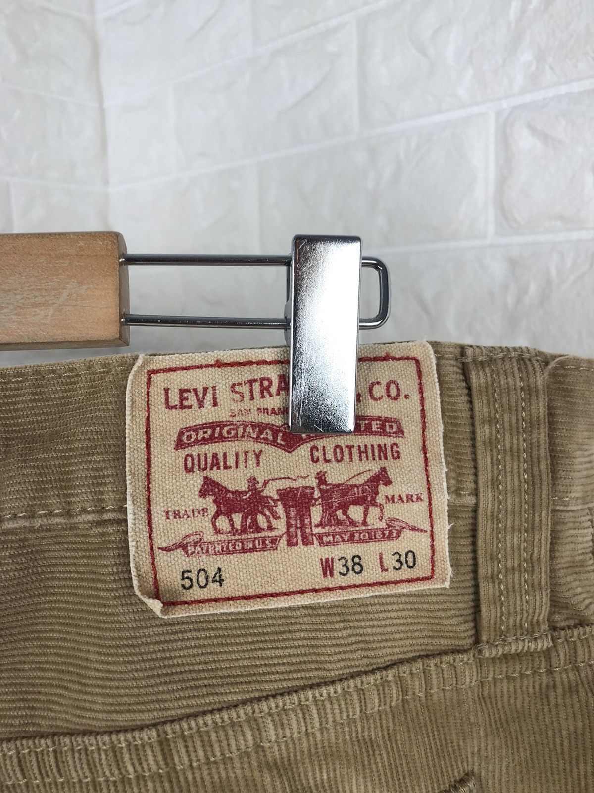 Levi's × Levi's Vintage Clothing Levi’s Velvet Jeans Vintage size 38 Size US 38 / EU 54 - 8 Thumbnail
