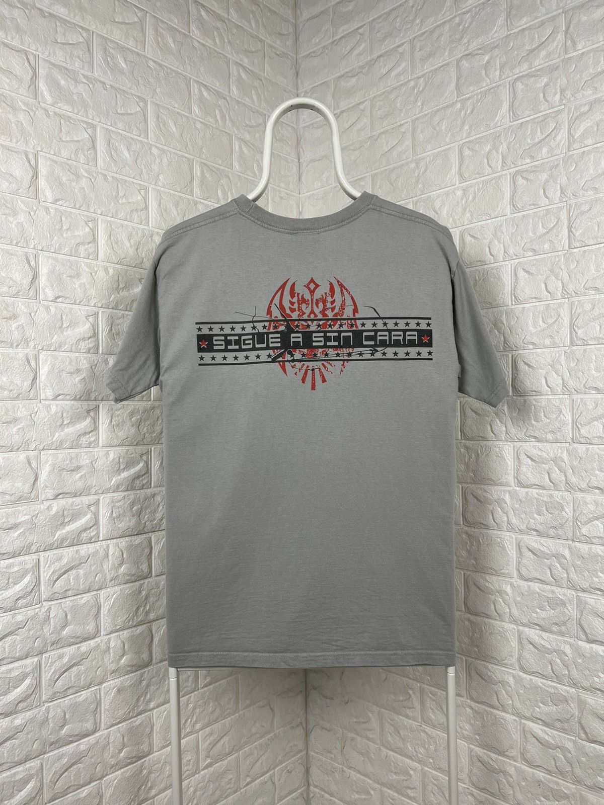 Vintage × WWE × WWF Vintage Wwe Wwf Sin Cara Shirt Size US M / EU 48-50 / 2 - 2 Thumbnail
