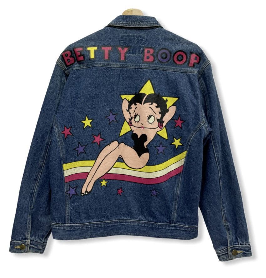 Vintage 80's BETTY BOOP K.F.S.inc/Fleischer Studios Inc Jacket ...