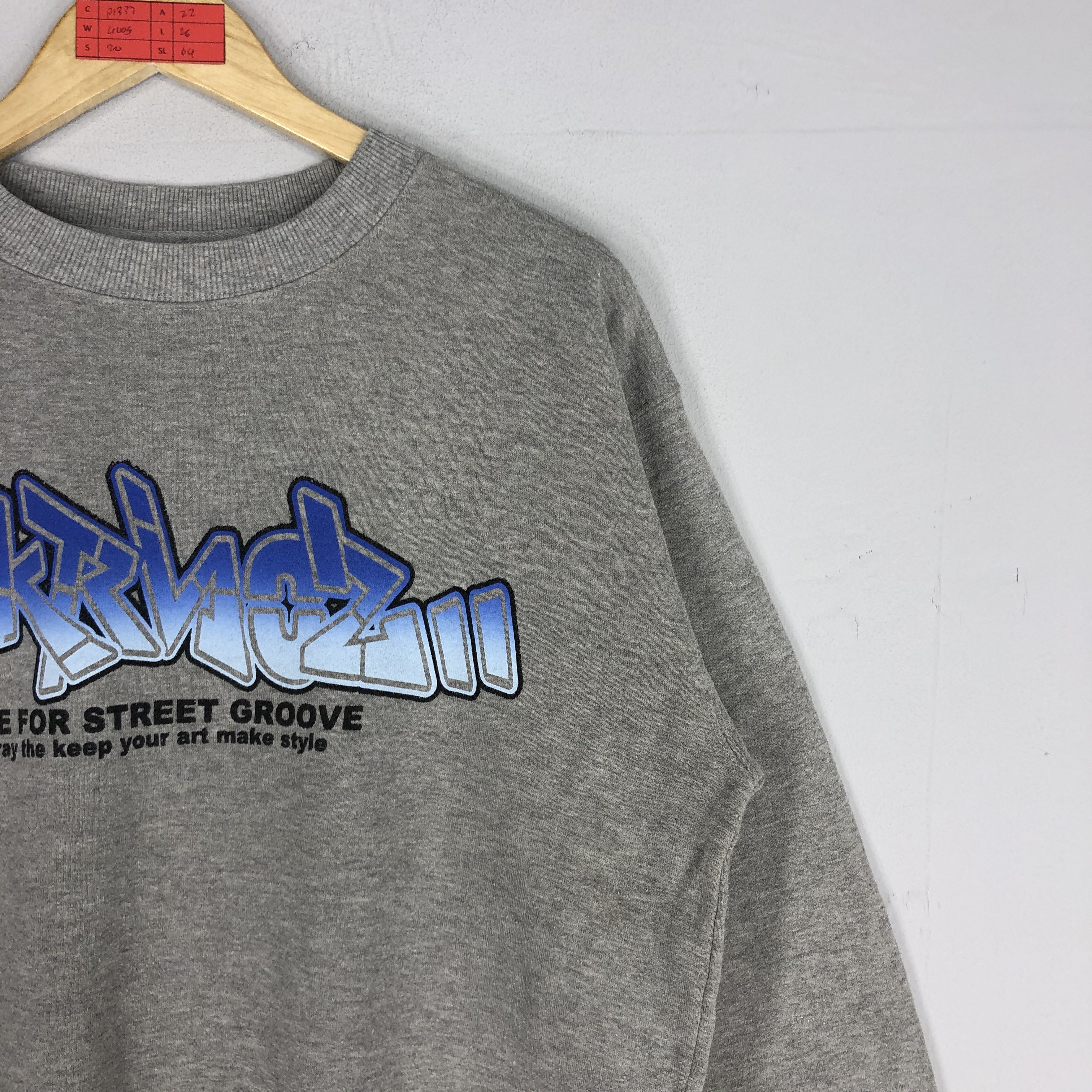 Oblo Streetculter Graffiti Sweatshirt Crewneck Pullover
