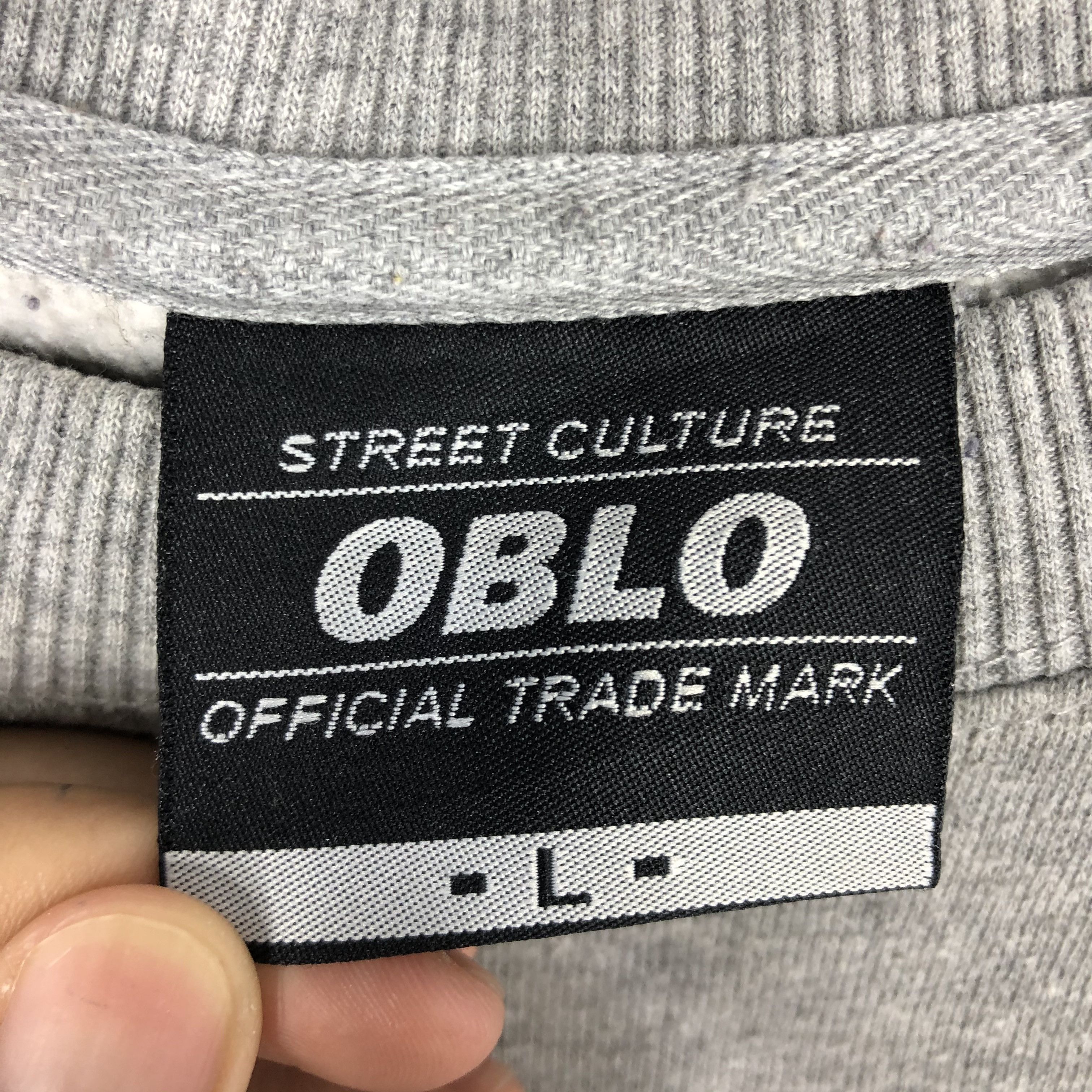 Oblo Streetculter Graffiti Sweatshirt Crewneck Pullover