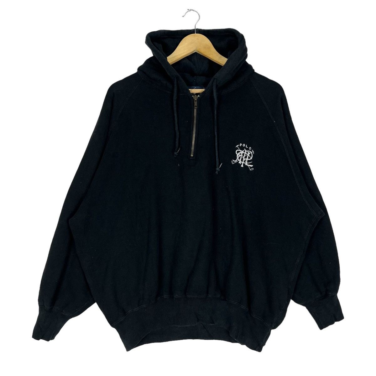 Polo ralph lauren hoodie half zipper Sweatshirt