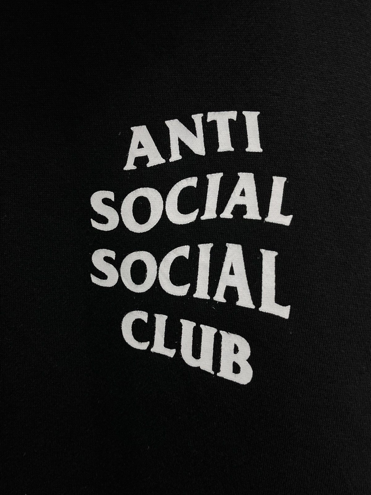 Anti Social Social Club × Edition Japan ANTI SOCIAL SOCIAL CLUB Black Cotton Hoodie Edition Japan Size US M / EU 48-50 / 2 - 3 Thumbnail