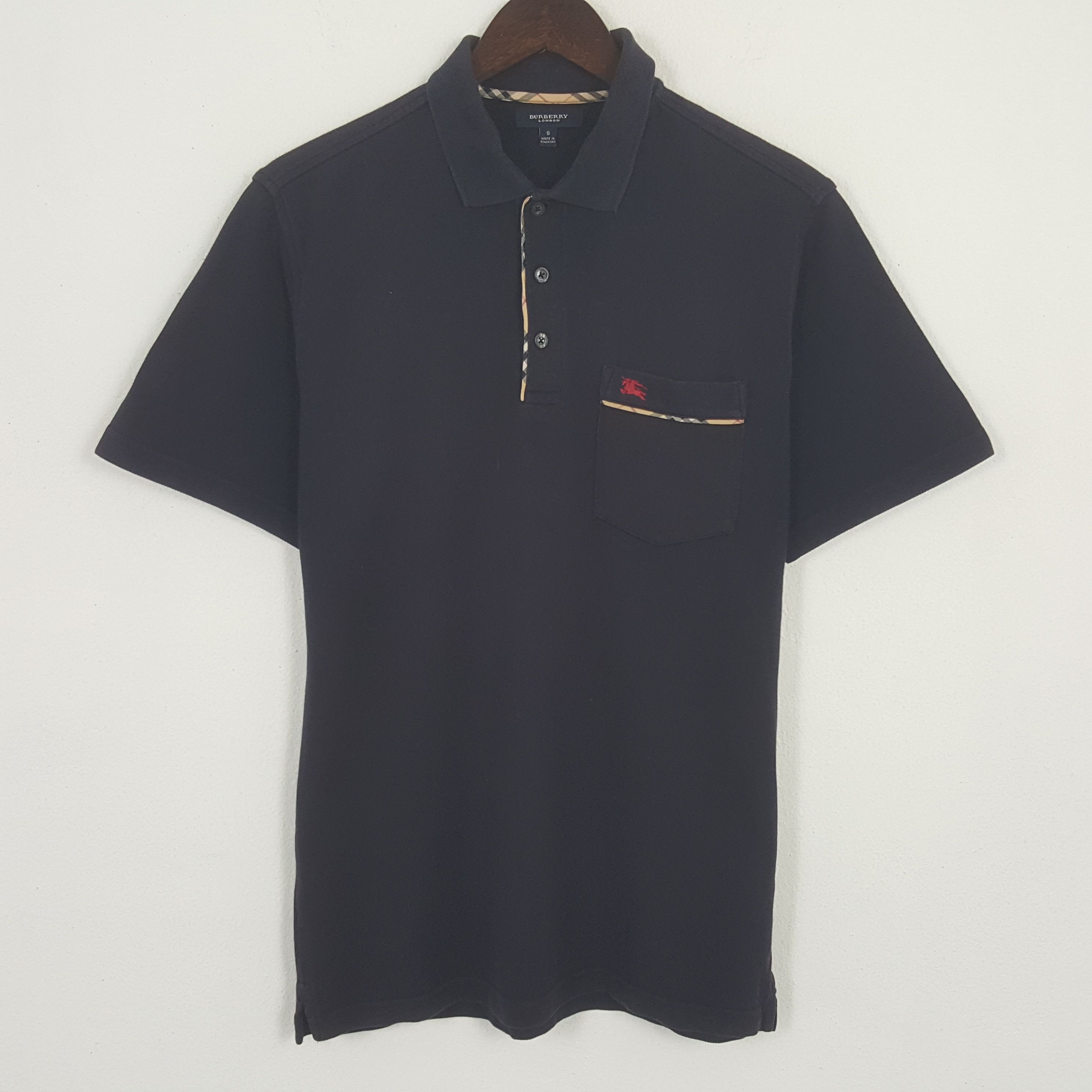 Vintage Burberry London Nova Check Collar Shirt