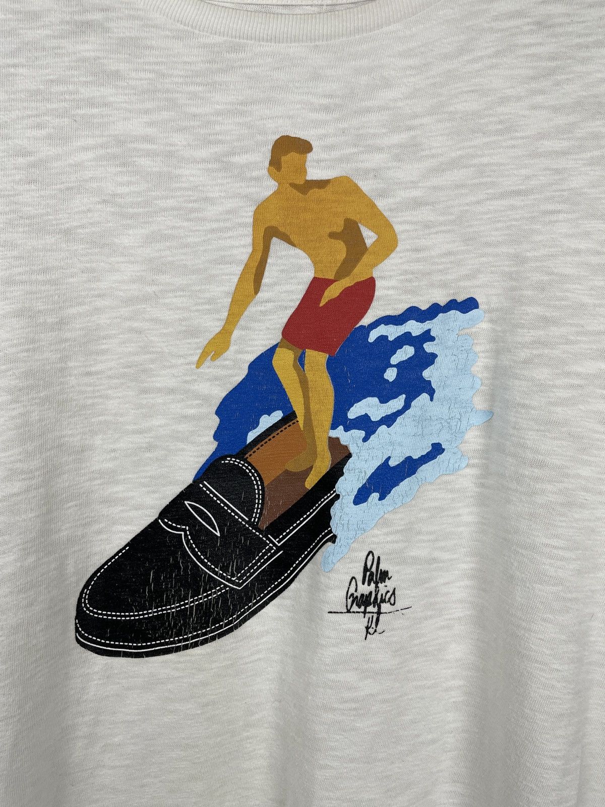 Beams Plus × Japanese Brand Beams Plus x Palm Graphics Surf Ivy T-Shirt Size US M / EU 48-50 / 2 - 5 Thumbnail