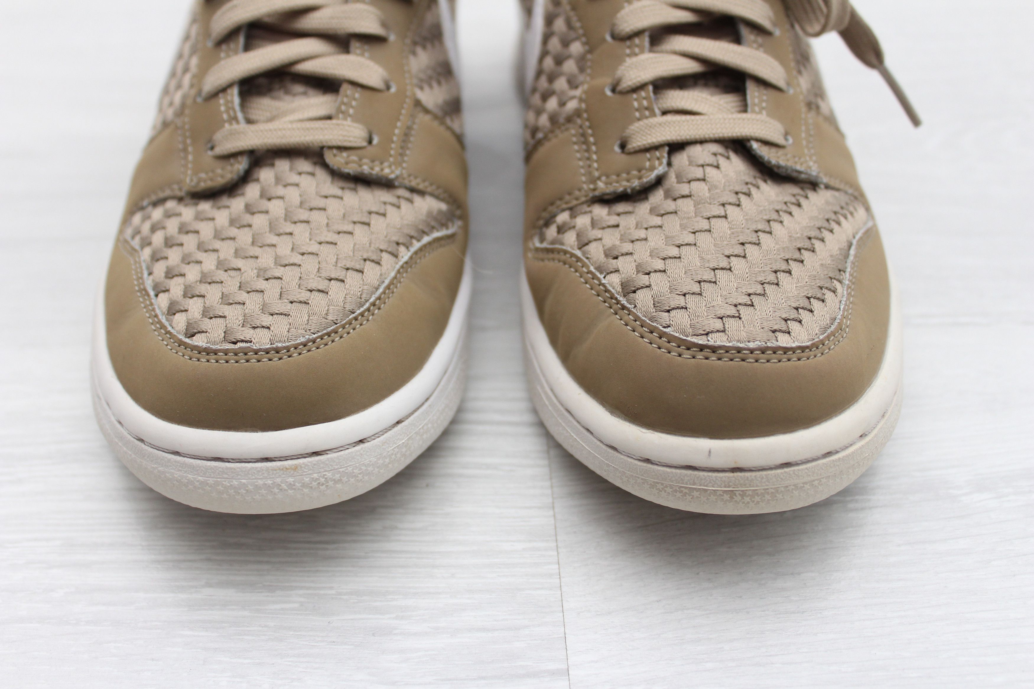 Nike Nike Dunk Low Woven Hemp White Khaki 9US EU42.5 UK8 Size US 9 / EU 42 - 12 Thumbnail