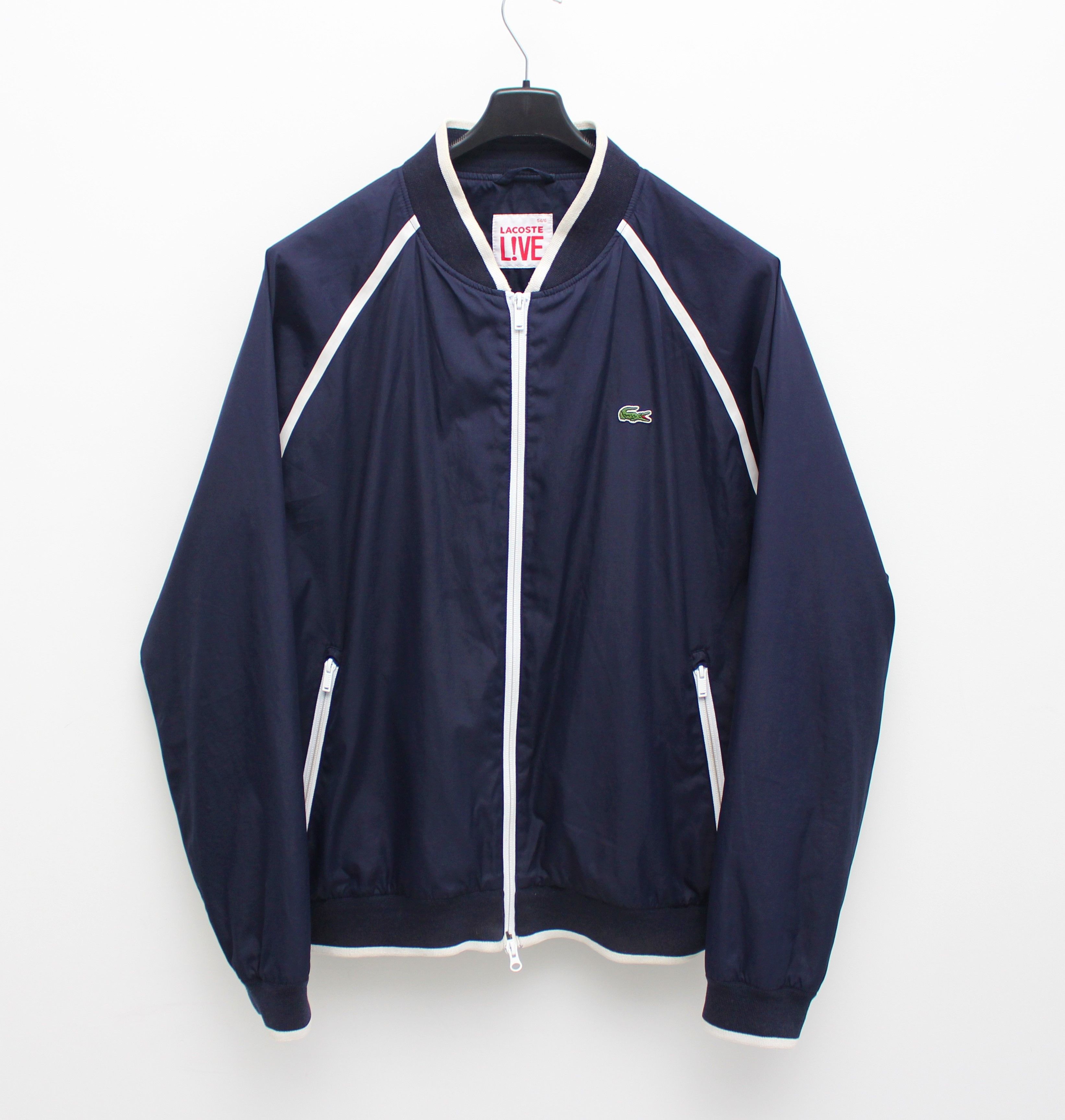 Lacoste Lacoste Live Bomber Jacket Size 54 L-XL Size US L / EU 52-54 / 3 - 1 Thumbnail