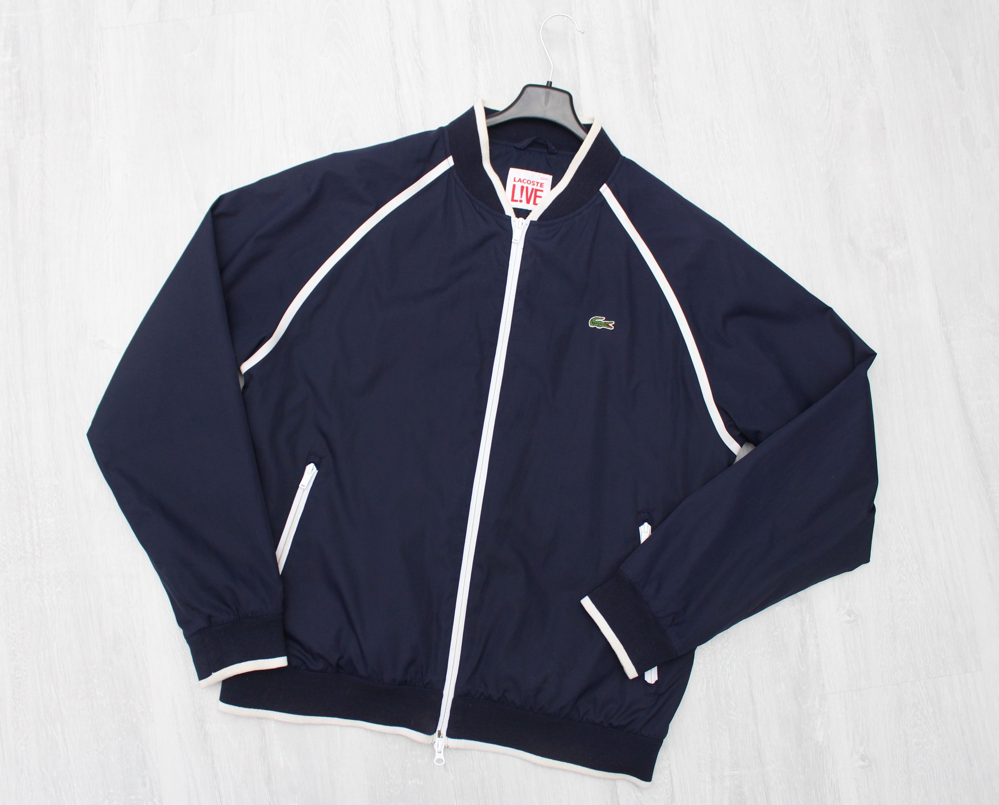 Lacoste Lacoste Live Bomber Jacket Size 54 L-XL Size US L / EU 52-54 / 3 - 3 Thumbnail