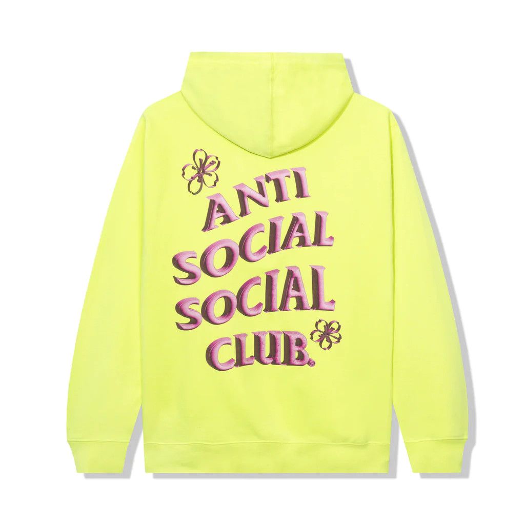 Anti Social Social Club DS Pink ASSC Coral Crush Yellow Zip Hoodie BAPE Supreme kith Size US M / EU 48-50 / 2 - 6 Preview