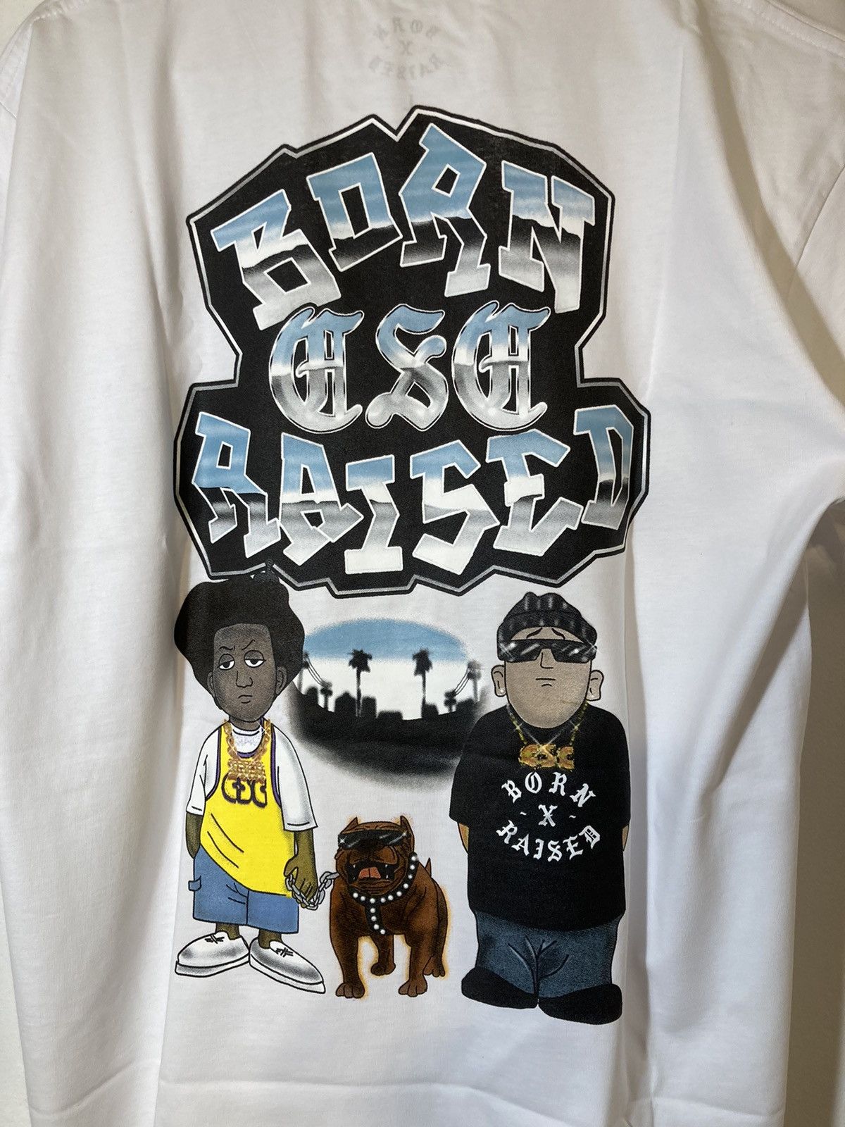 Born X Raised Born x raised + Crenshaw skate club blockhuggers tee