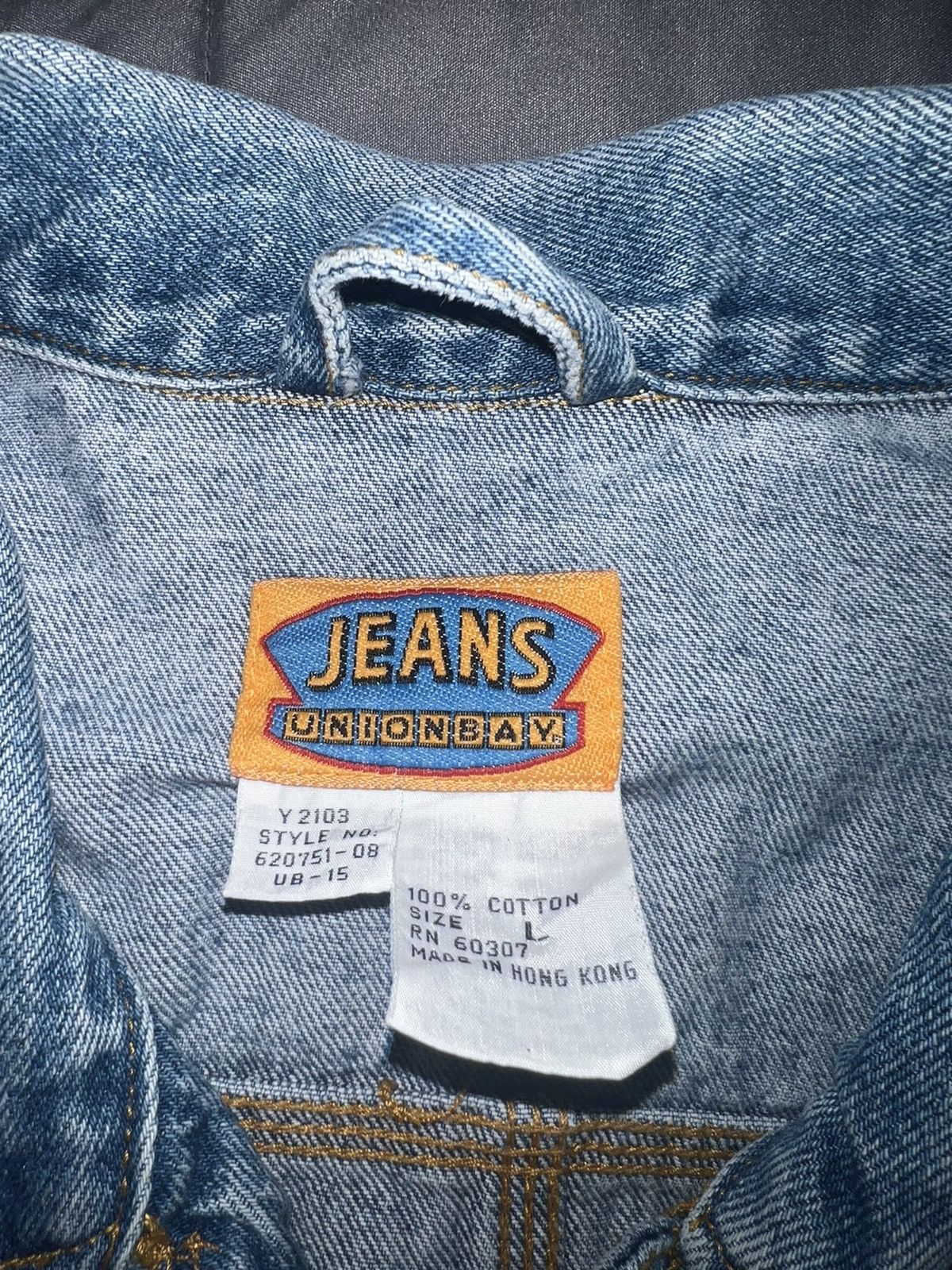 Unionbay Vintage Union Bay Jean Jacket Size US L / EU 52-54 / 3 - 2 Preview