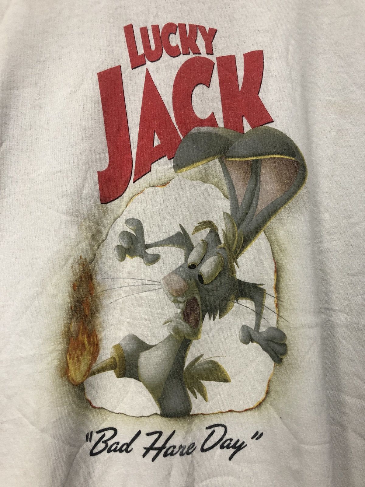 Disney Vtg Home of The Range Lucky Jack Bad Hare Day Disney T-Shirt Size US M / EU 48-50 / 2 - 2 Thumbnail