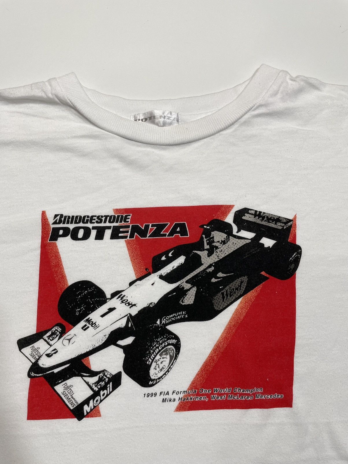 Formula 1 × Vintage Vintage Potenza Bridgestone West Mobile Shirt racing japan Size US M / EU 48-50 / 2 - 3 Thumbnail