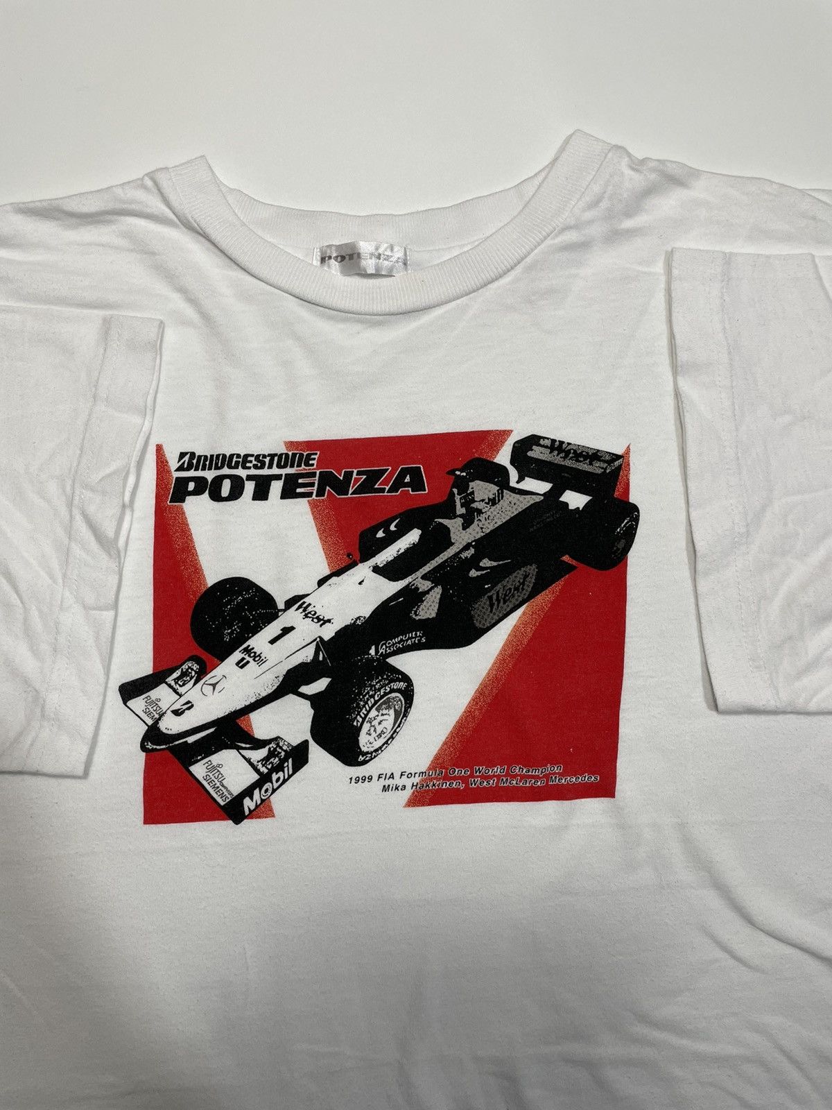 Formula 1 × Vintage Vintage Potenza Bridgestone West Mobile Shirt racing japan Size US M / EU 48-50 / 2 - 4 Thumbnail