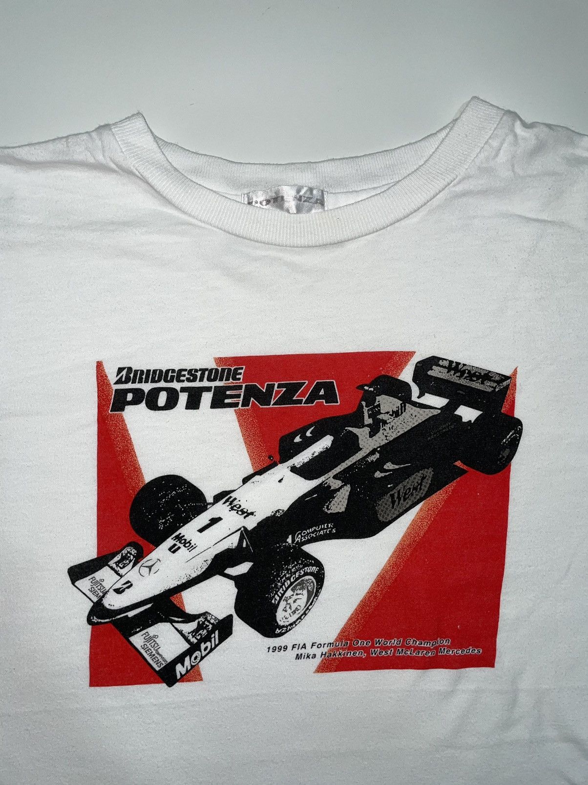 Formula 1 × Vintage Vintage Potenza Bridgestone West Mobile Shirt racing japan Size US M / EU 48-50 / 2 - 2 Thumbnail