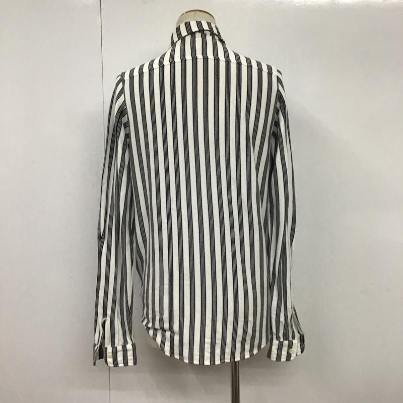 Bape Shirt White x Black Striped Cotton Long Sleeve Size US S / EU 44-46 / 1 - 2 Preview