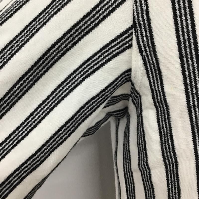 Bape Shirt White x Black Striped Cotton Long Sleeve Size US S / EU 44-46 / 1 - 6 Thumbnail