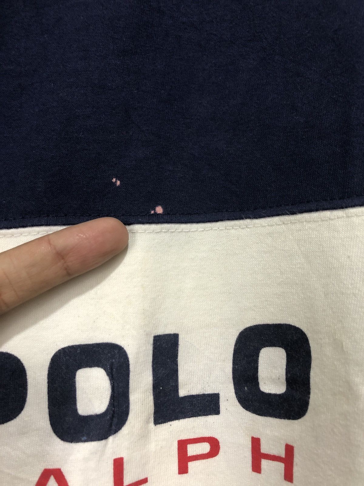 Vintage Vintage Polo Sport Ralph Lauren T-Shirt Size US L / EU 52-54 / 3 - 2 Thumbnail
