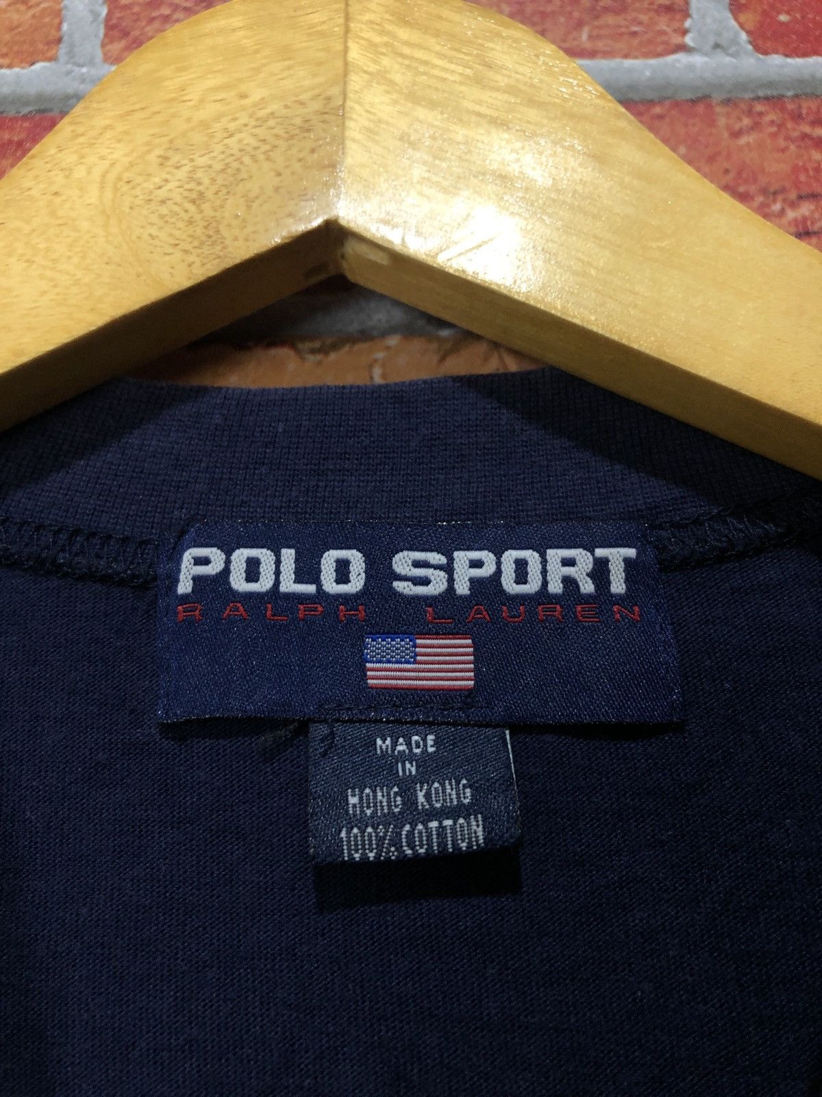 Vintage Vintage Polo Sport Ralph Lauren T-Shirt Size US L / EU 52-54 / 3 - 6 Thumbnail