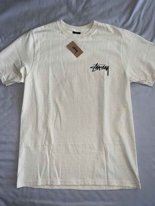 Stussy STUSSY 8 BALL FADE LOGO PUTTY TEE T-SHIRT L | Grailed