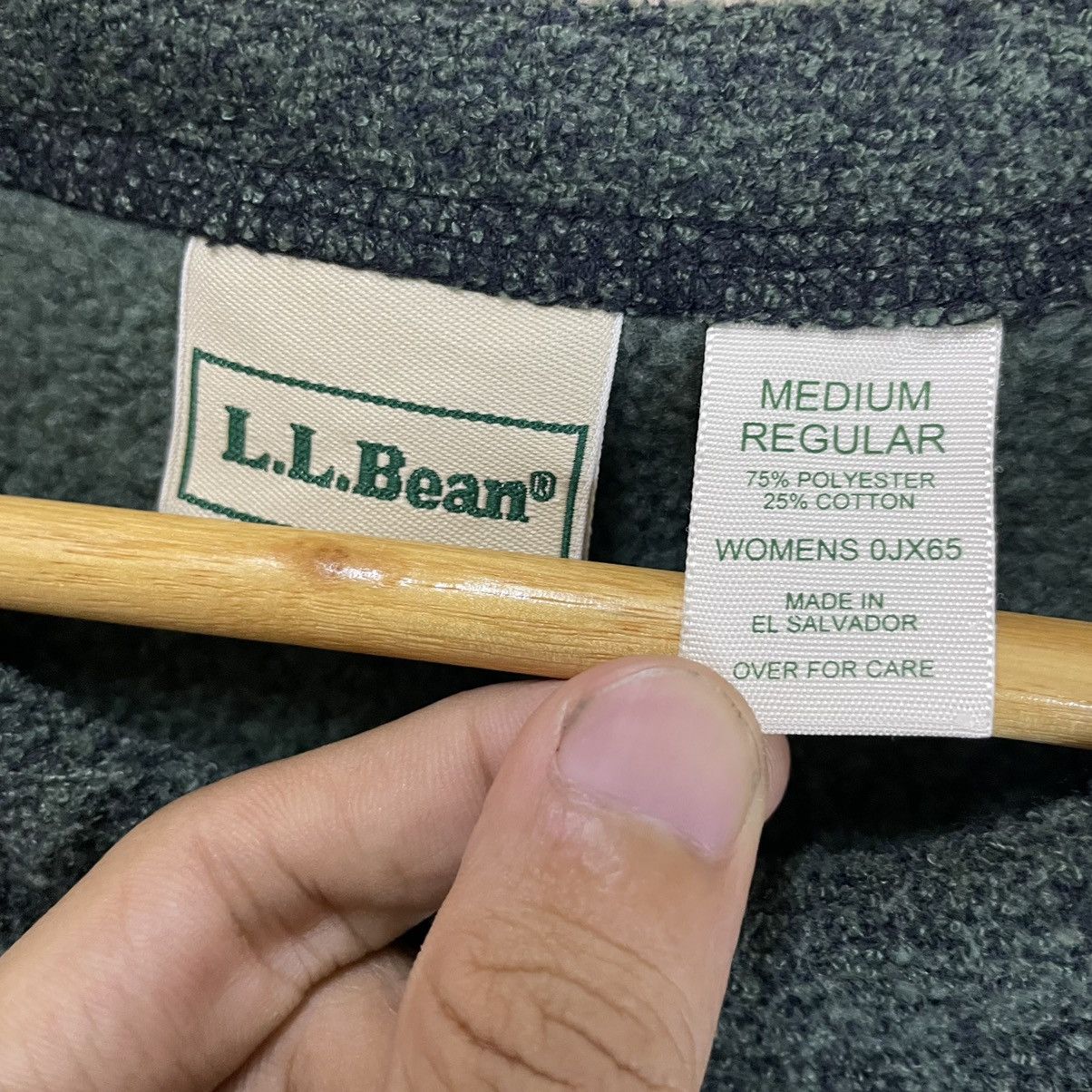 L.L. Bean × Vintage 💥 90s LL Bean Button Knit Wool Cardigan Size M / US 6-8 / IT 42-44 - 7 Thumbnail