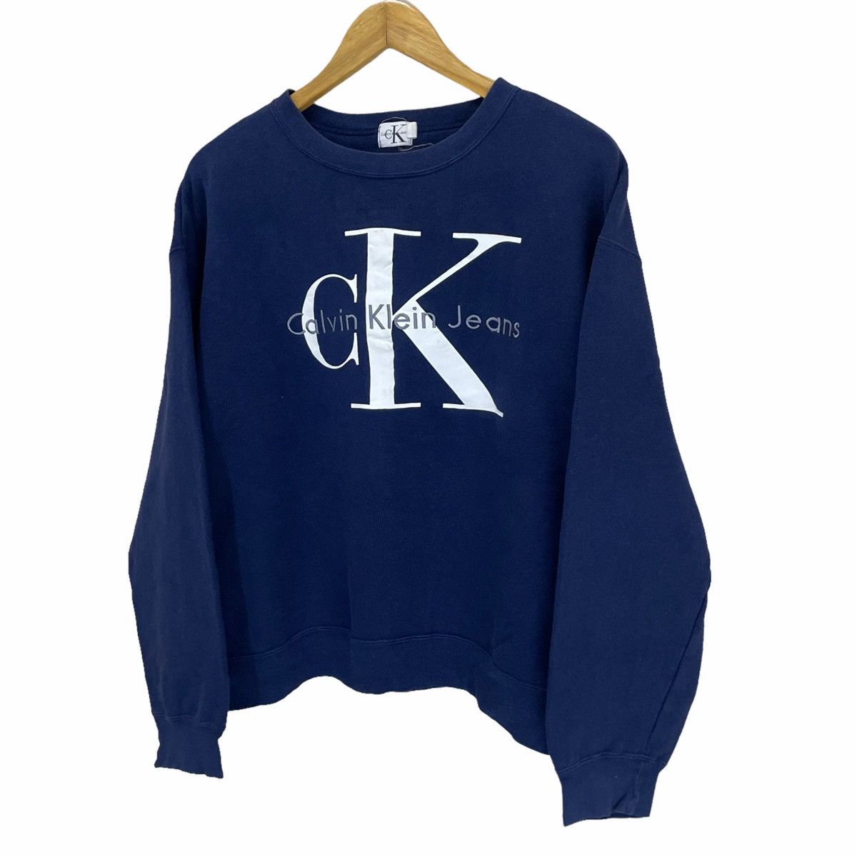 Calvin Klein × Vintage 💥 90s CALVIN KLEIN JEAN CK SWEATSHIRT Size US M / EU 48-50 / 2 - 3 Thumbnail