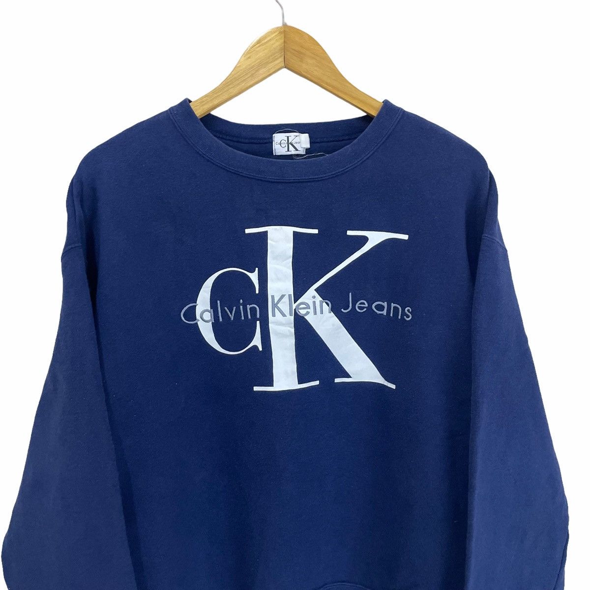 Calvin Klein × Vintage 💥 90s CALVIN KLEIN JEAN CK SWEATSHIRT Size US M / EU 48-50 / 2 - 4 Thumbnail