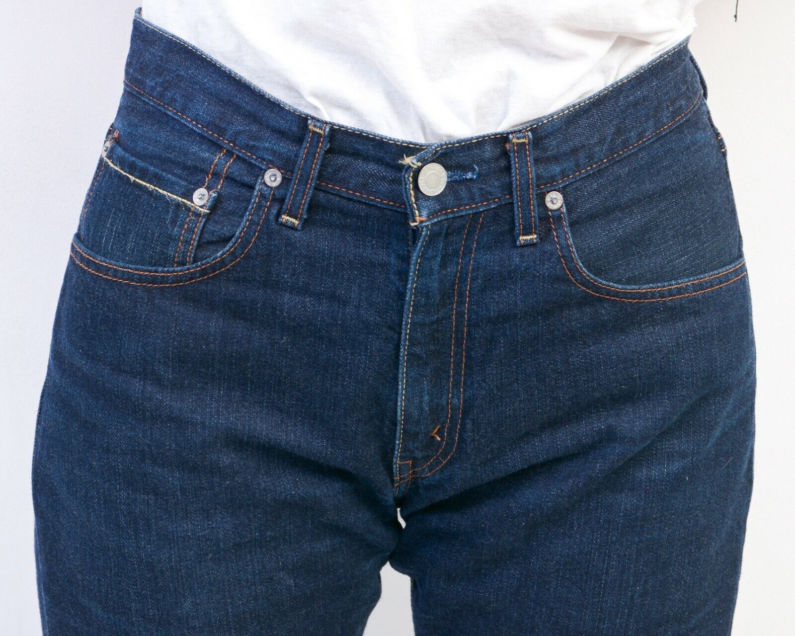 Levi's × Levi's Vintage Clothing × Vintage 752 Women W32 L30 Straight Denim Jeans Trousers Pants Size 32" / US 10 / IT 46 - 4 Thumbnail