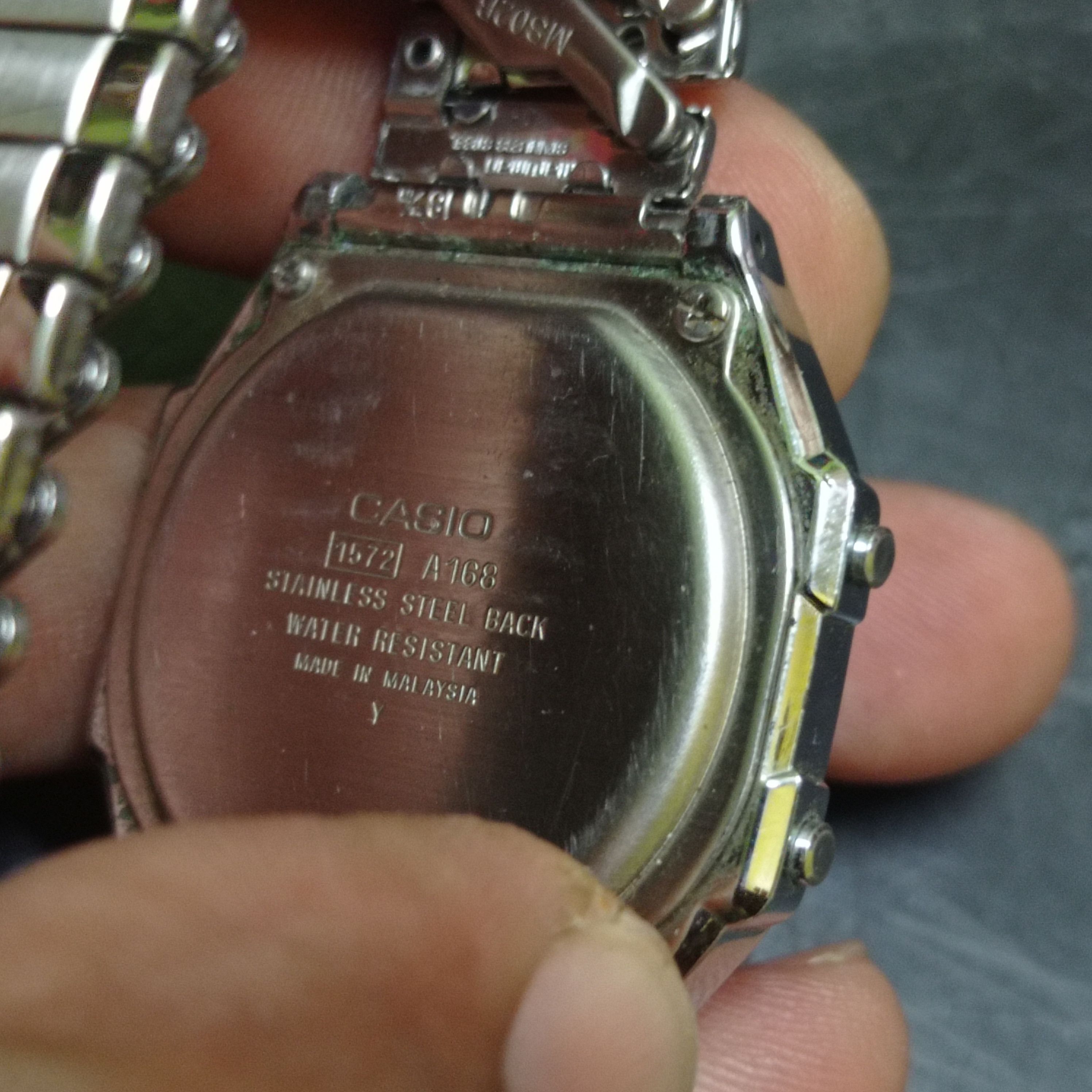 Casio Vintage CASIO ELECTRO LUMINANCE (A168) MADE MALAYSIA Size ONE SIZE - 4 Thumbnail