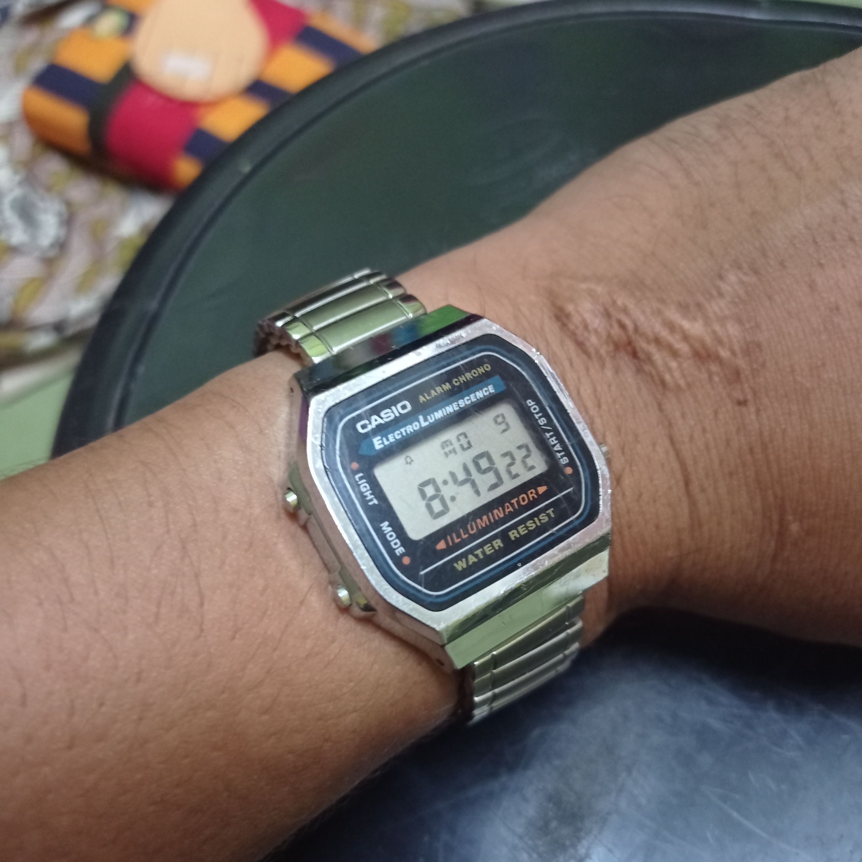 Casio Vintage CASIO ELECTRO LUMINANCE (A168) MADE MALAYSIA Size ONE SIZE - 2 Thumbnail