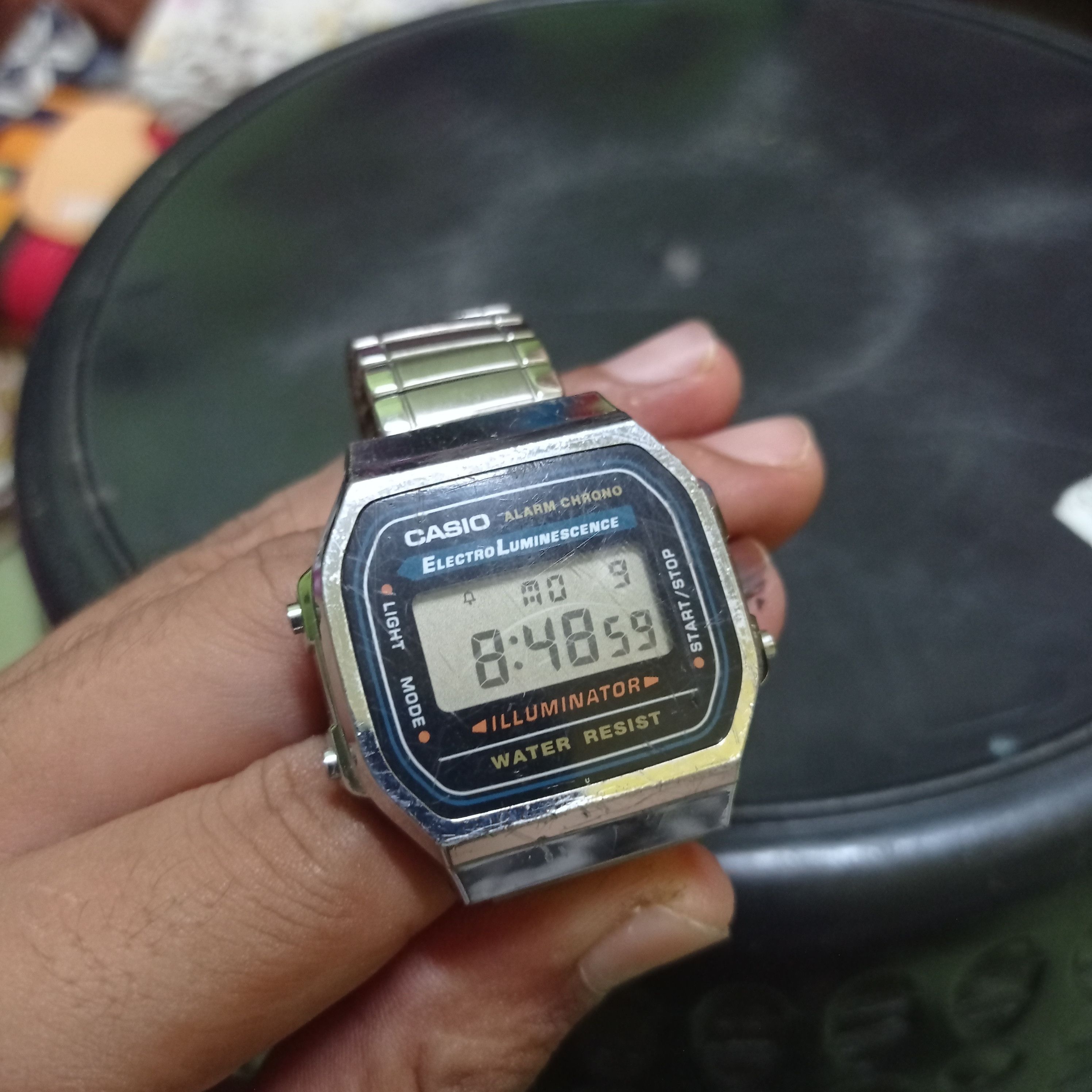 Casio Vintage CASIO ELECTRO LUMINANCE (A168) MADE MALAYSIA Size ONE SIZE - 11 Thumbnail