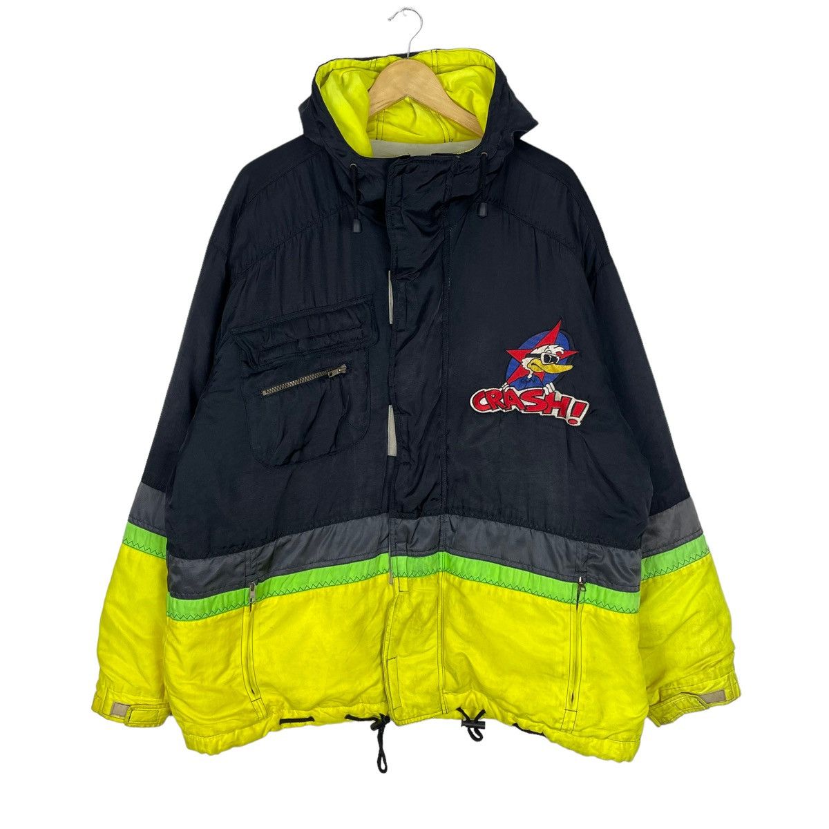 Descente ❄️VINTAGE WINDEX RACING HOODIE CRASH DUCK JACKET Size US L / EU 52-54 / 3 - 2 Thumbnail