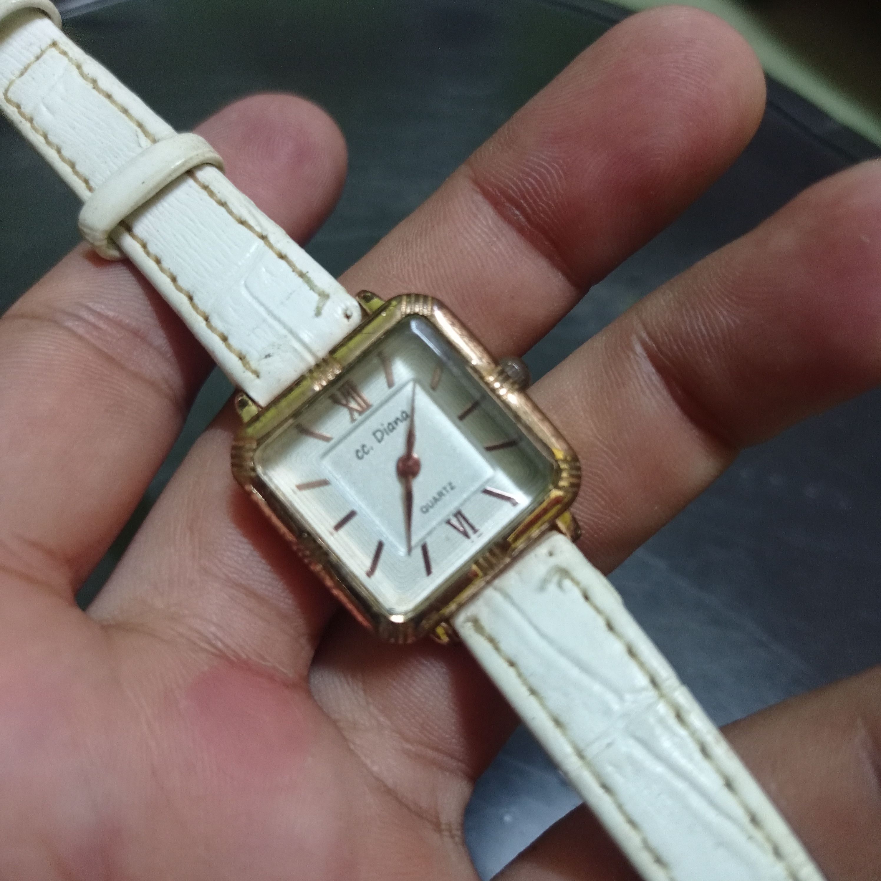 Japanese Brand Vintage CC DIANA (331055X) JAPANESE WATCH LADIES WATCH Size ONE SIZE - 2 Thumbnail