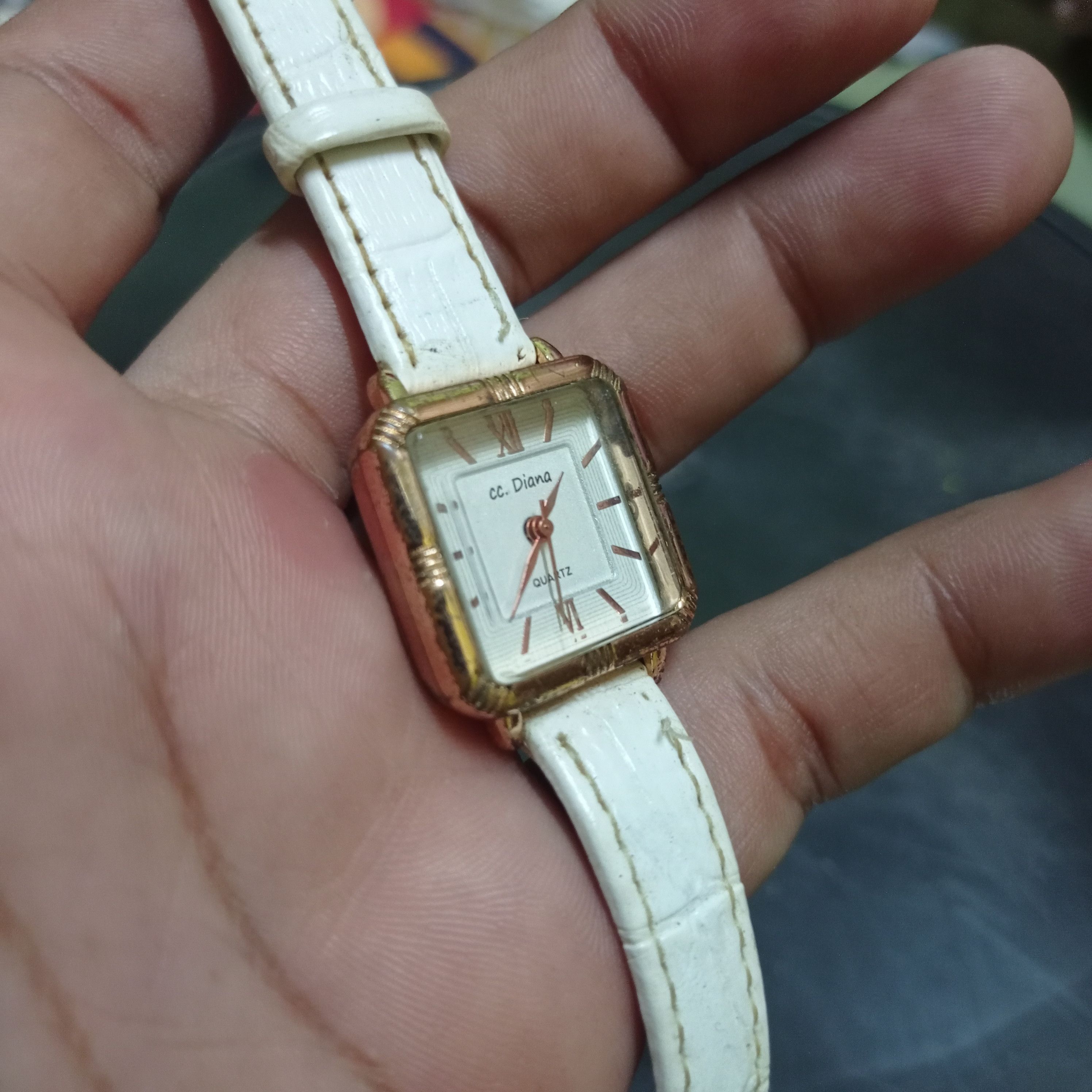 Japanese Brand Vintage CC DIANA (331055X) JAPANESE WATCH LADIES WATCH Size ONE SIZE - 5 Thumbnail