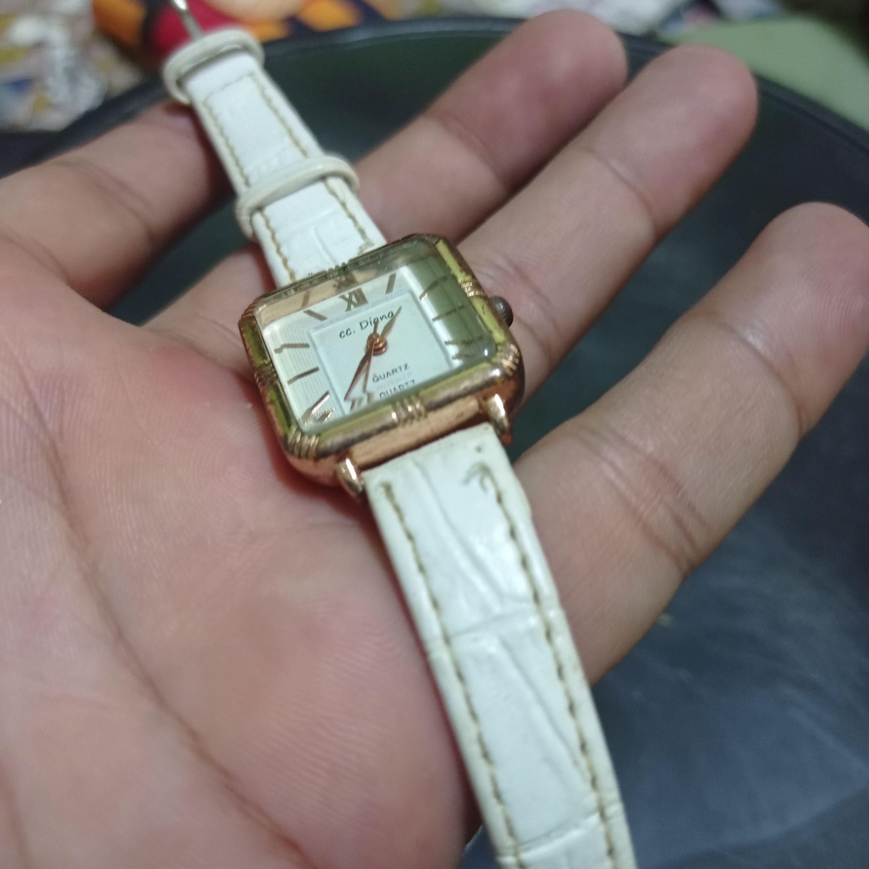 Japanese Brand Vintage CC DIANA (331055X) JAPANESE WATCH LADIES WATCH Size ONE SIZE - 7 Thumbnail