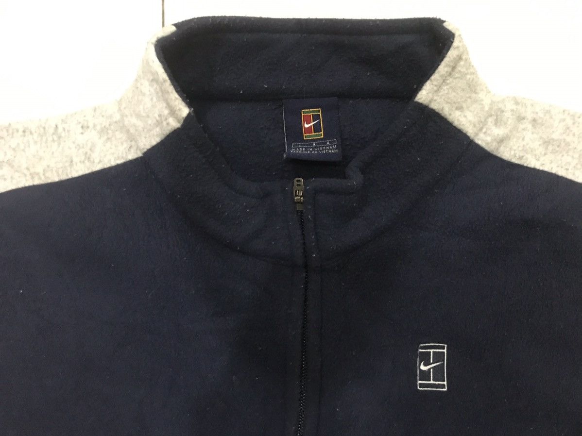 Nike VTG Nike Court Fleece Vest Jacket Size US M / EU 48-50 / 2 - 3 Thumbnail